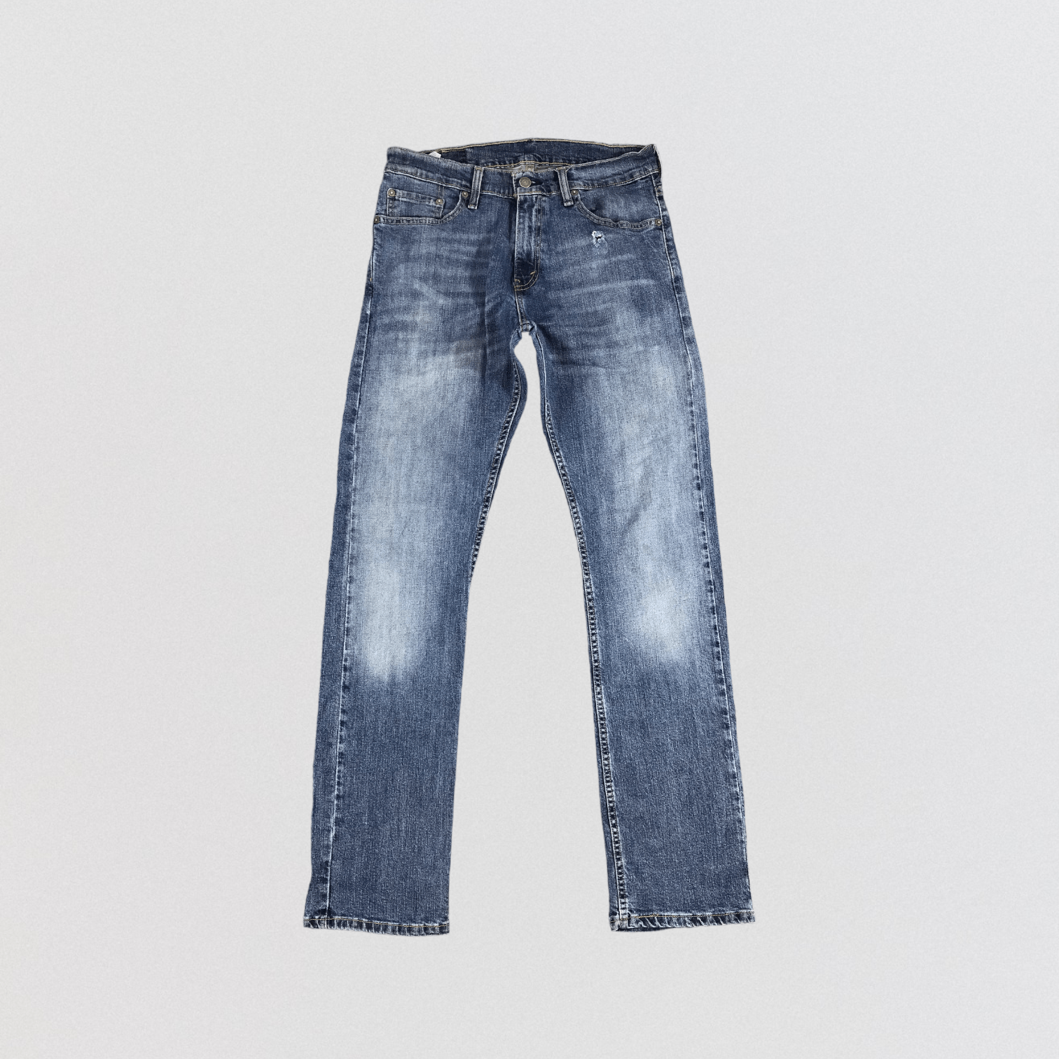 image of Blue Wash Levis 514 Jeans-Jm1488, Men's (Size 31)