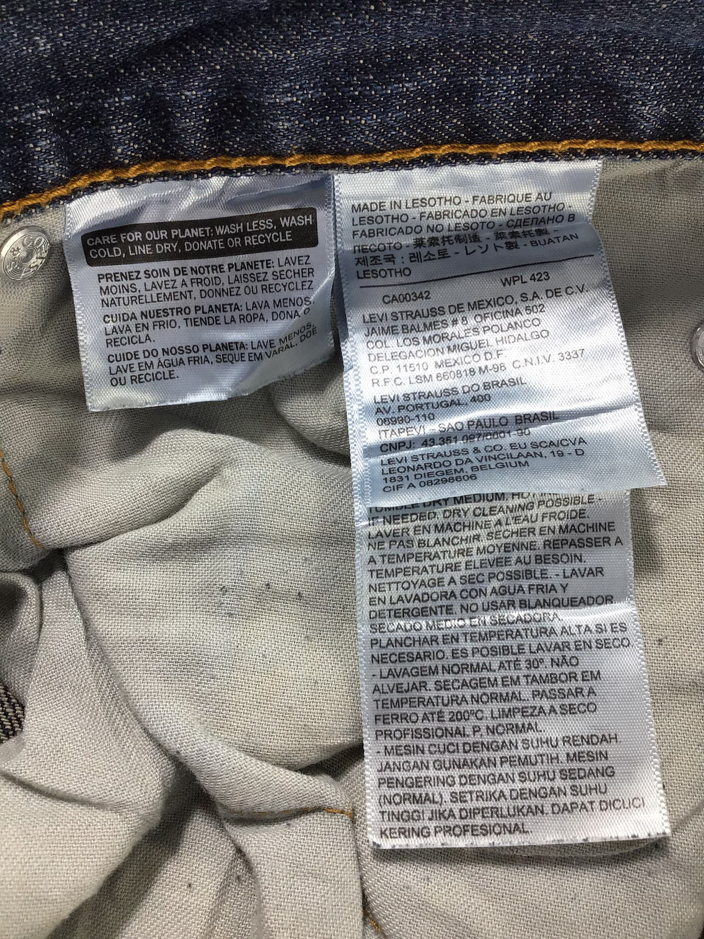 Levi's Vintage Levis 505 Jeans-JM747 Size US 34 / EU 50 - 11 Thumbnail