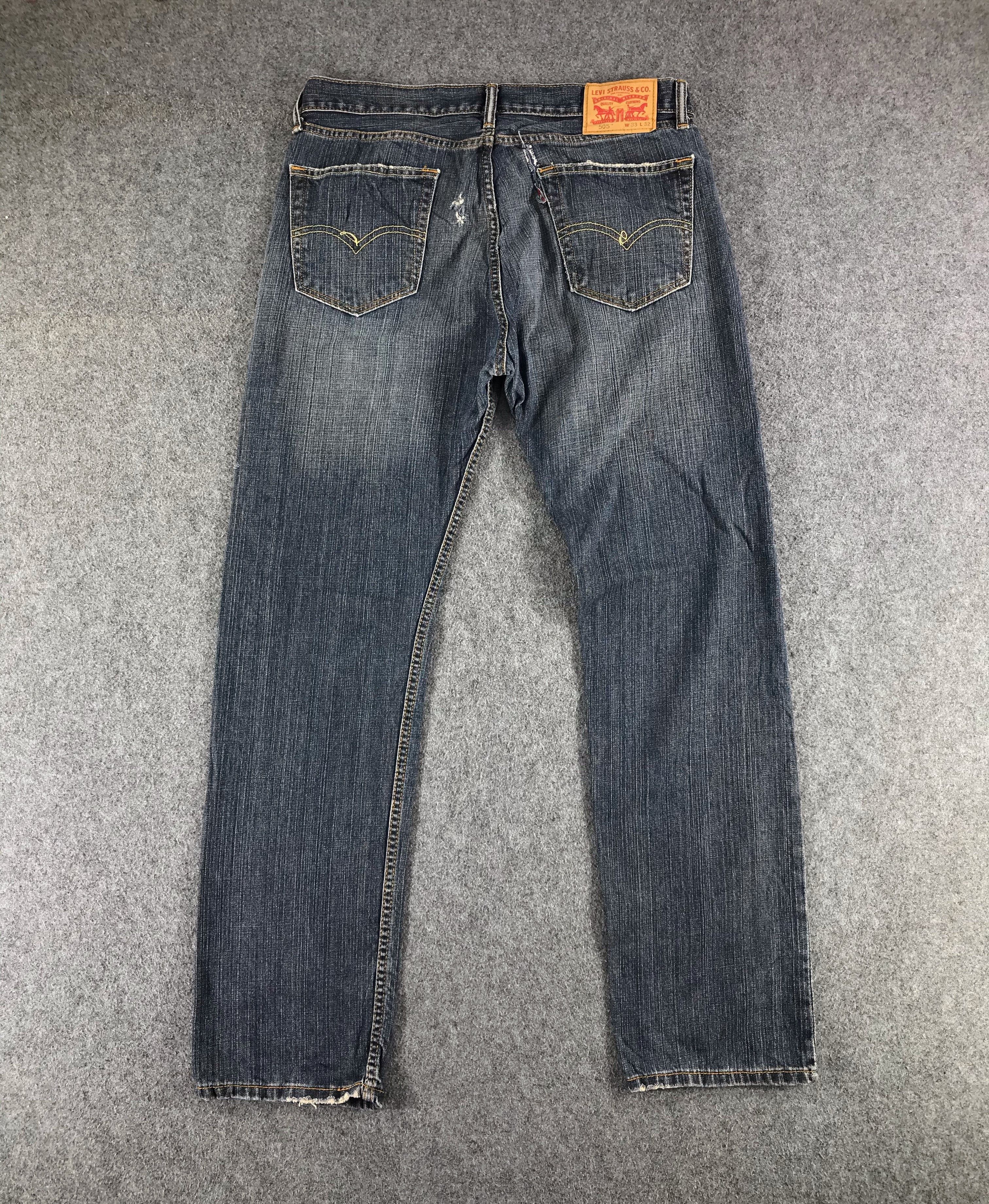 Levi's Vintage Levis 505 Jeans-JM747 Size US 34 / EU 50 - 3 Thumbnail