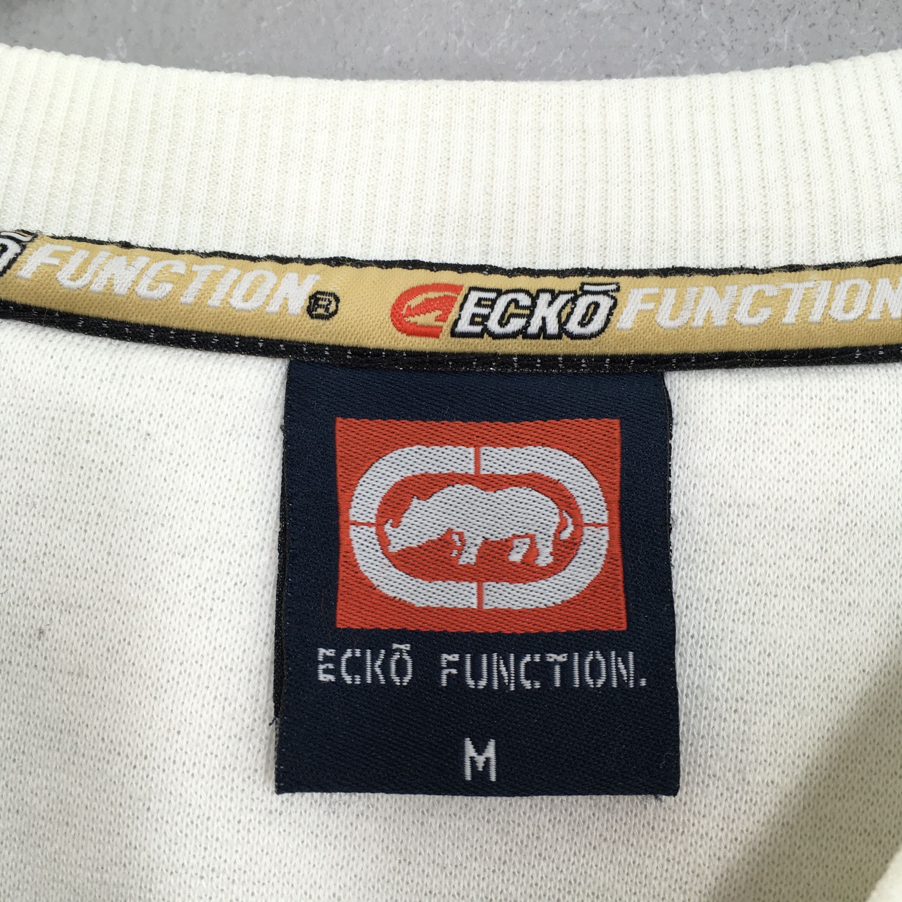 Ecko Unltd. × Marc Ecko × Vintage Vintage Ecko Function White Sweatshirt Medium Size US M / EU 48-50 / 2 - 5 Thumbnail