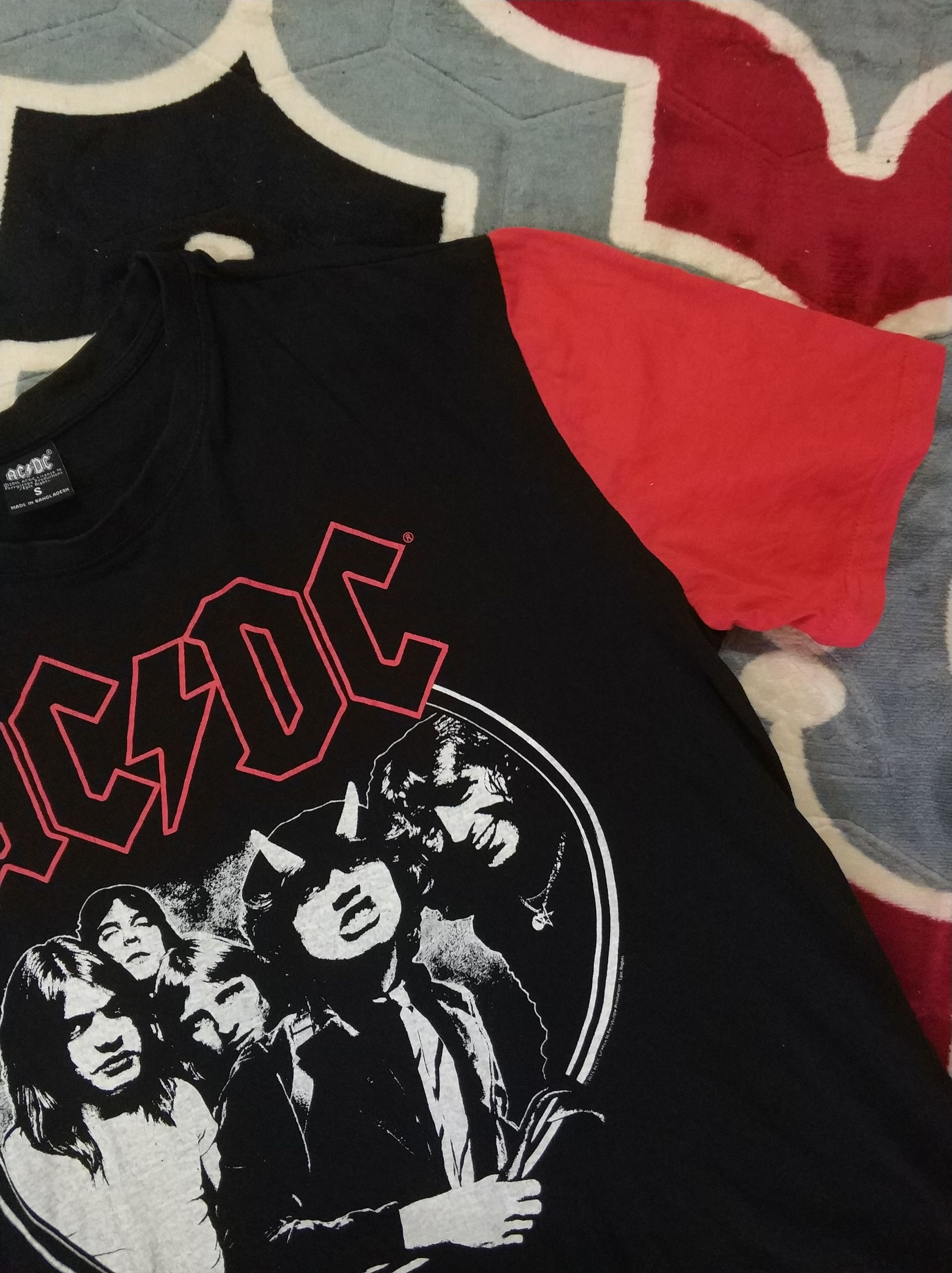 AC/DC 🔥Rare Raglan ACDC Band Tees Size US M / EU 48-50 / 2 - 3 Thumbnail
