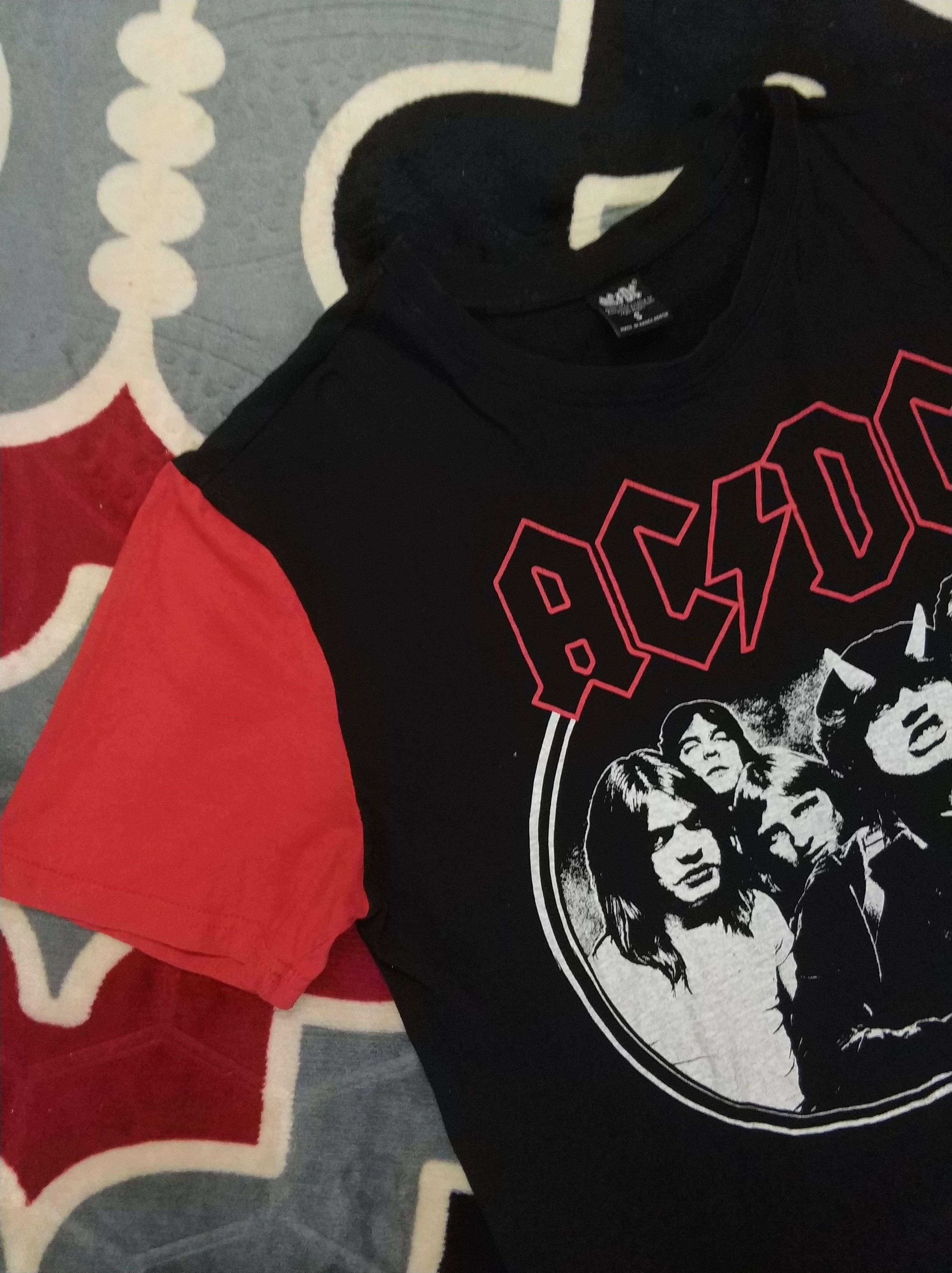 AC/DC 🔥Rare Raglan ACDC Band Tees Size US M / EU 48-50 / 2 - 2 Thumbnail