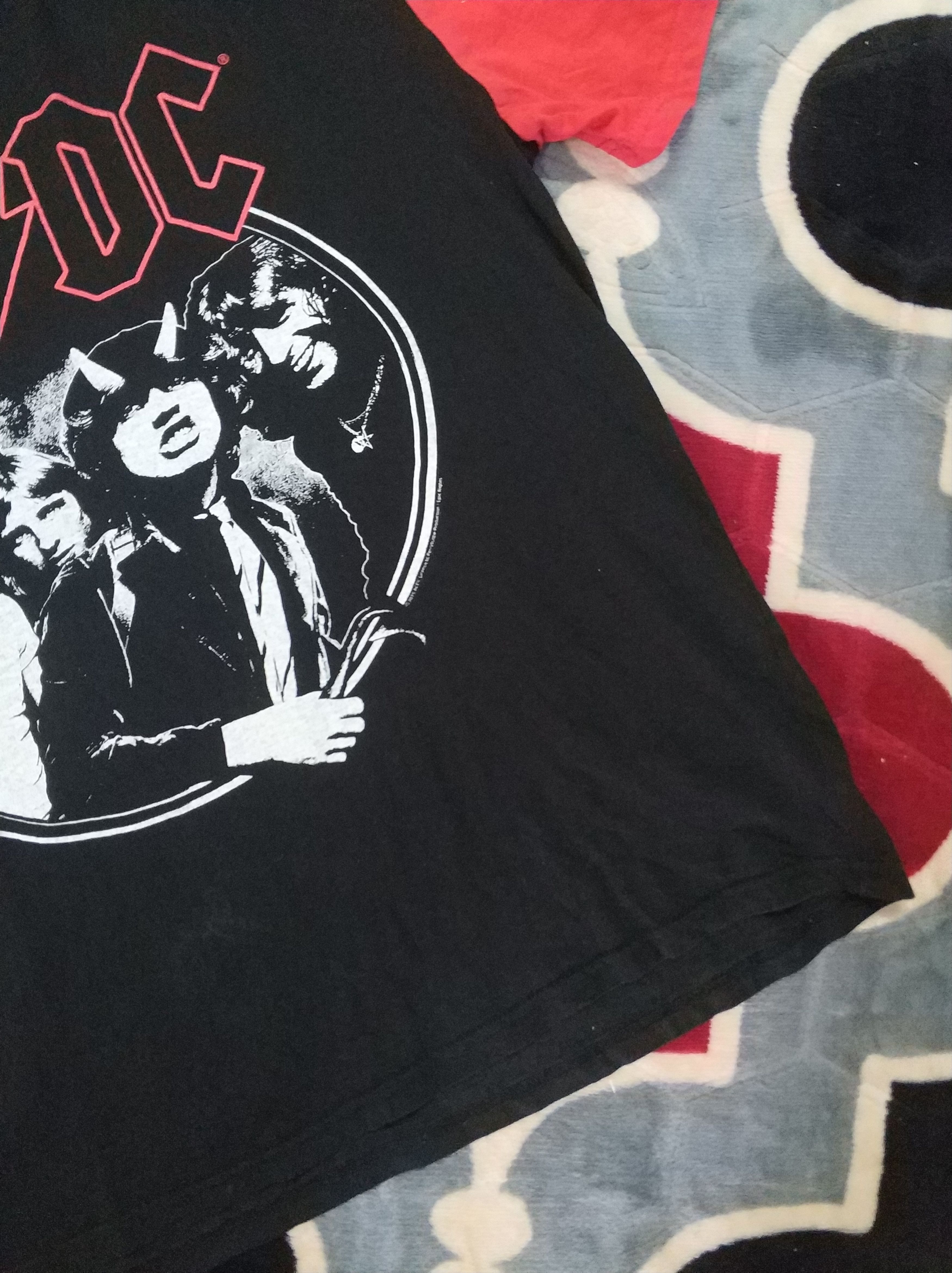 AC/DC 🔥Rare Raglan ACDC Band Tees Size US M / EU 48-50 / 2 - 5 Thumbnail