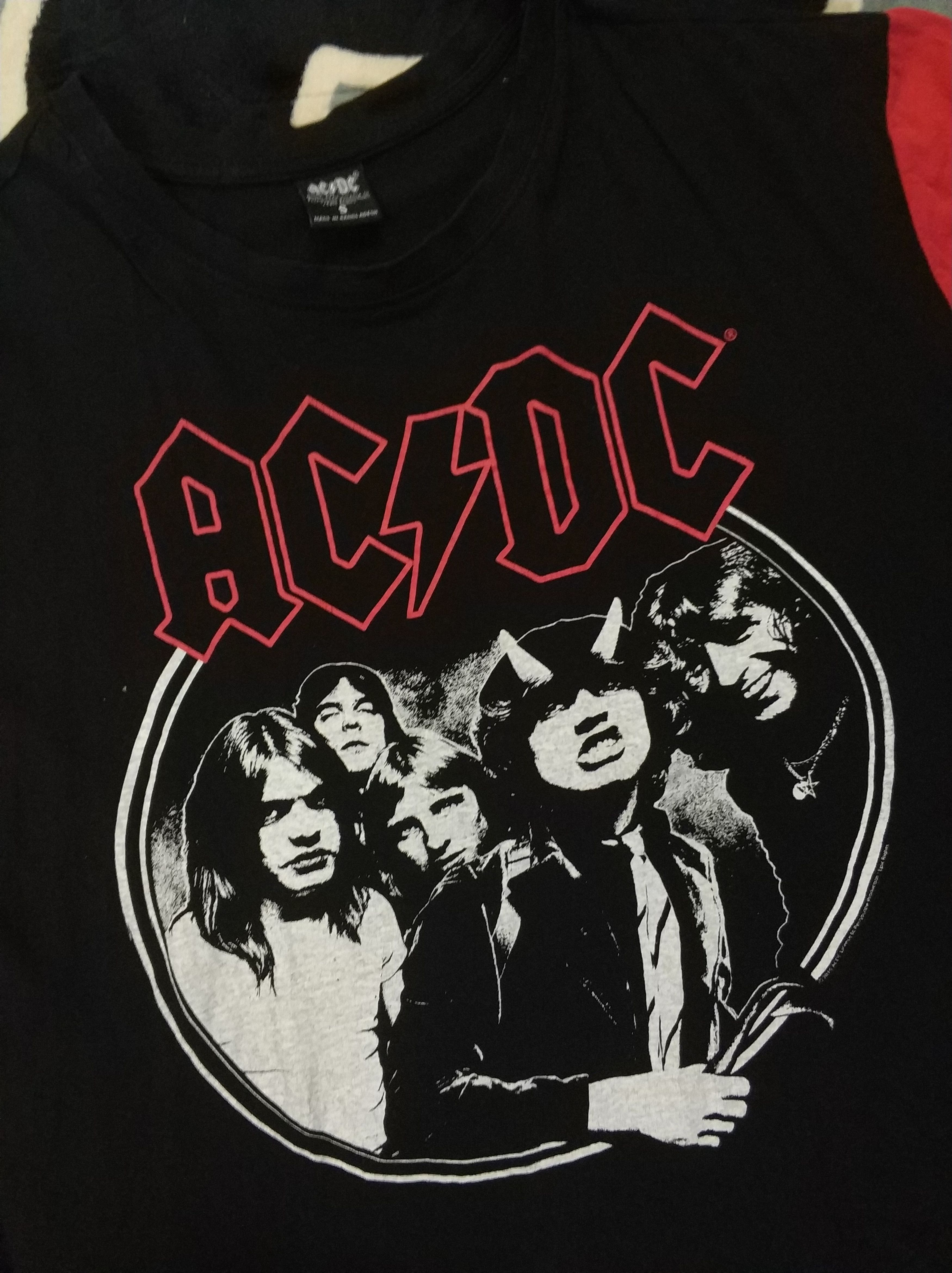 AC/DC 🔥Rare Raglan ACDC Band Tees Size US M / EU 48-50 / 2 - 6 Thumbnail