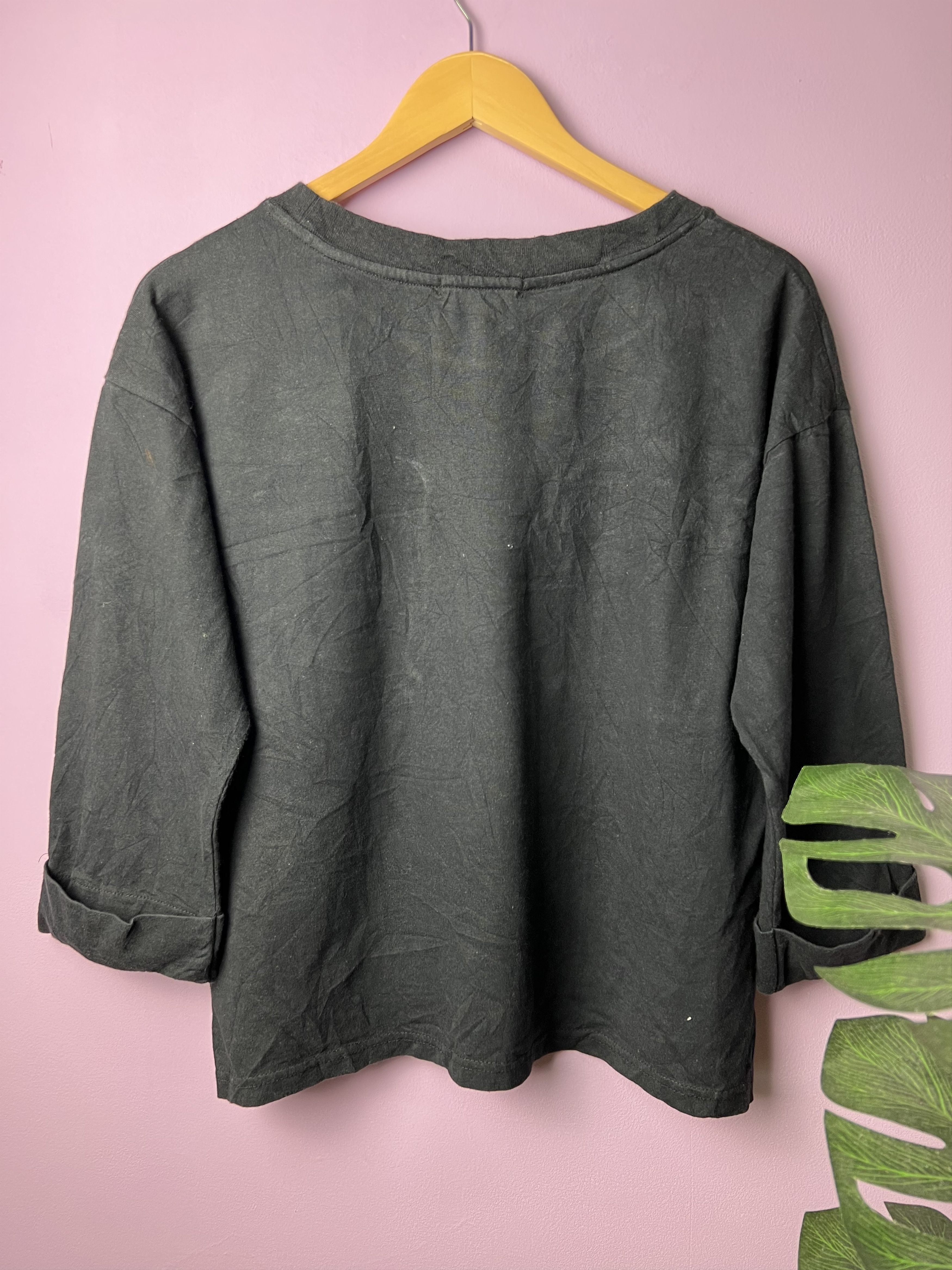 Other 🔥Jeanasis Cropped Double Pocket Long Sleeve Tees Size US M / EU 48-50 / 2 - 3 Thumbnail