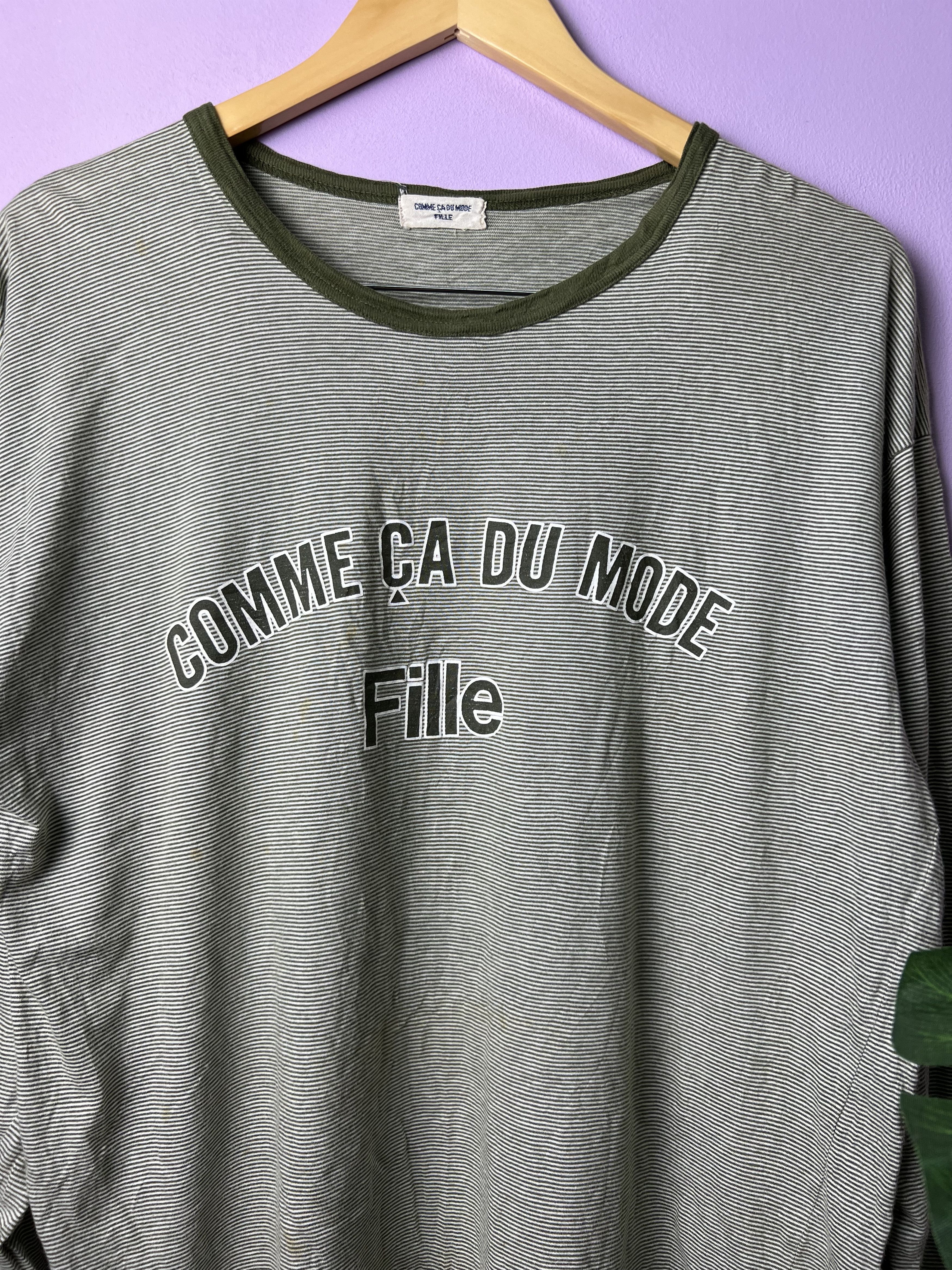 Comme Ca Ism 🔥Vintage Comme Ca Du Mode Long Sleeves Tees Size US M / EU 48-50 / 2 - 6 Thumbnail