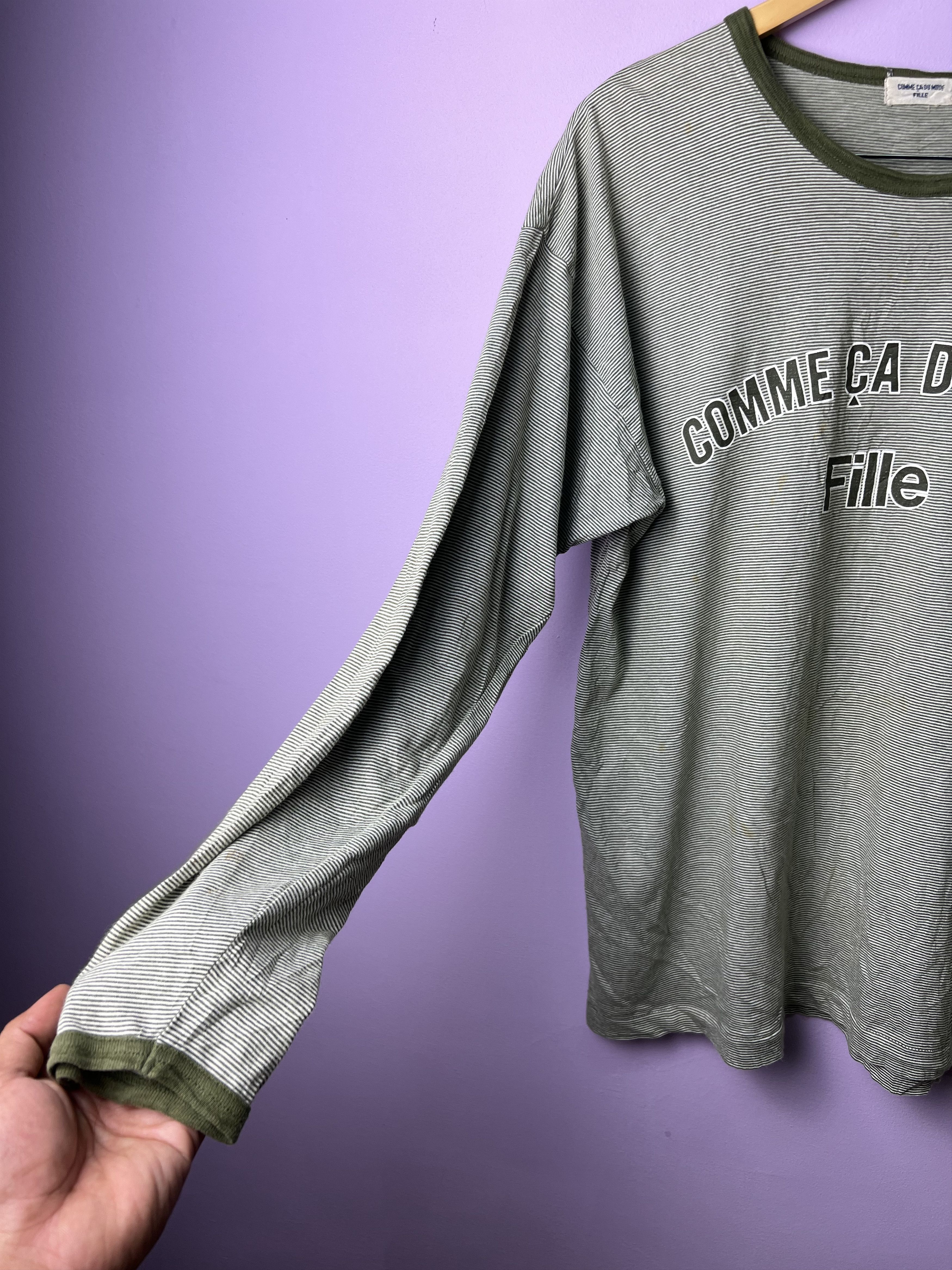Comme Ca Ism 🔥Vintage Comme Ca Du Mode Long Sleeves Tees Size US M / EU 48-50 / 2 - 8 Thumbnail