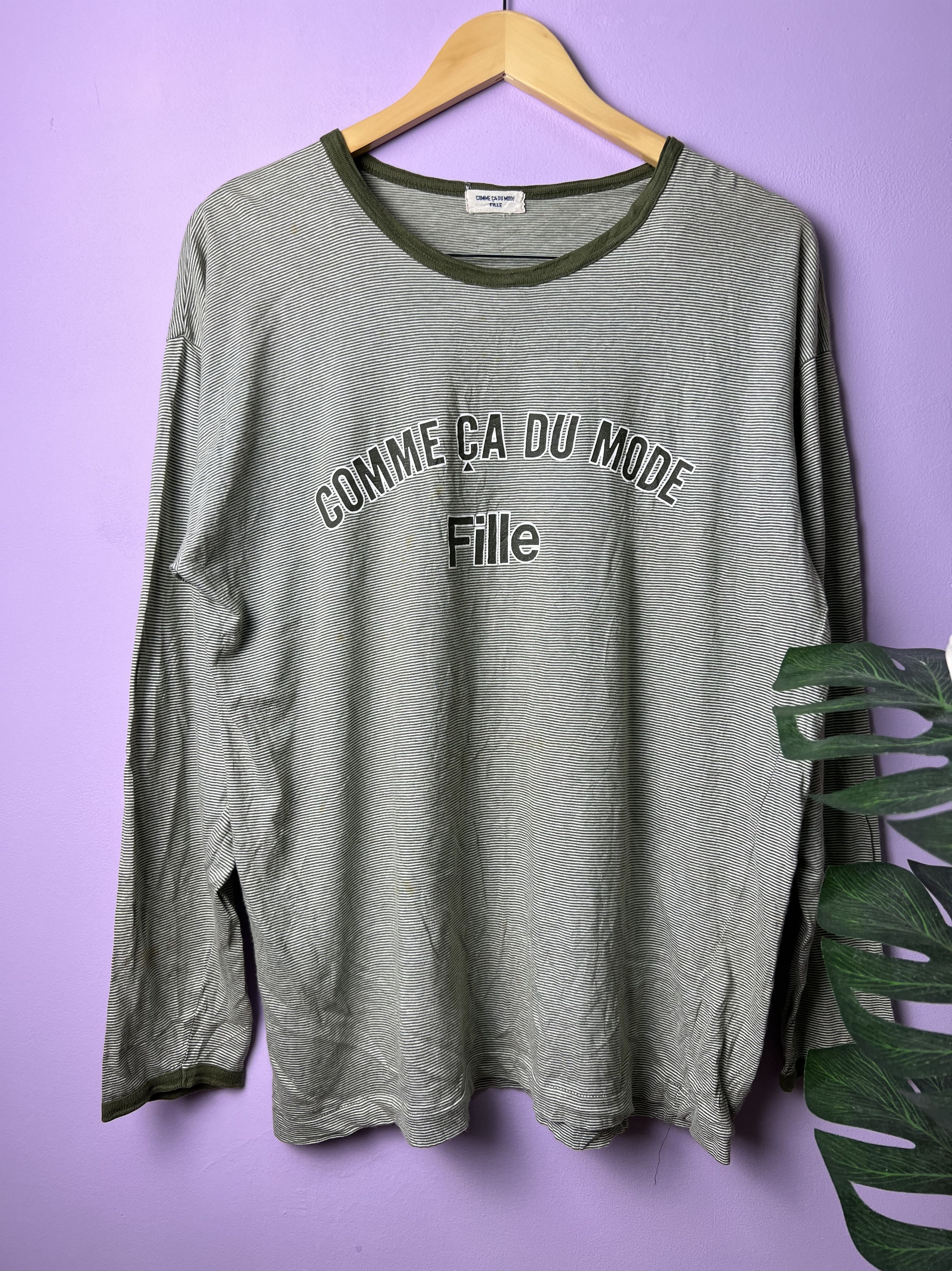 Comme Ca Ism 🔥Vintage Comme Ca Du Mode Long Sleeves Tees Size US M / EU 48-50 / 2 - 2 Thumbnail