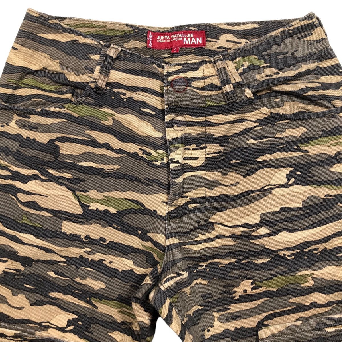 Comme des Garcons AD2003 Comme des Garçons x Junya Watanabe x Levis Tiger Camo Size US 29 - 4 Thumbnail