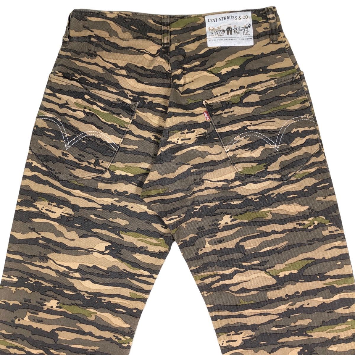 Comme des Garcons AD2003 Comme des Garçons x Junya Watanabe x Levis Tiger Camo Size US 29 - 10 Thumbnail