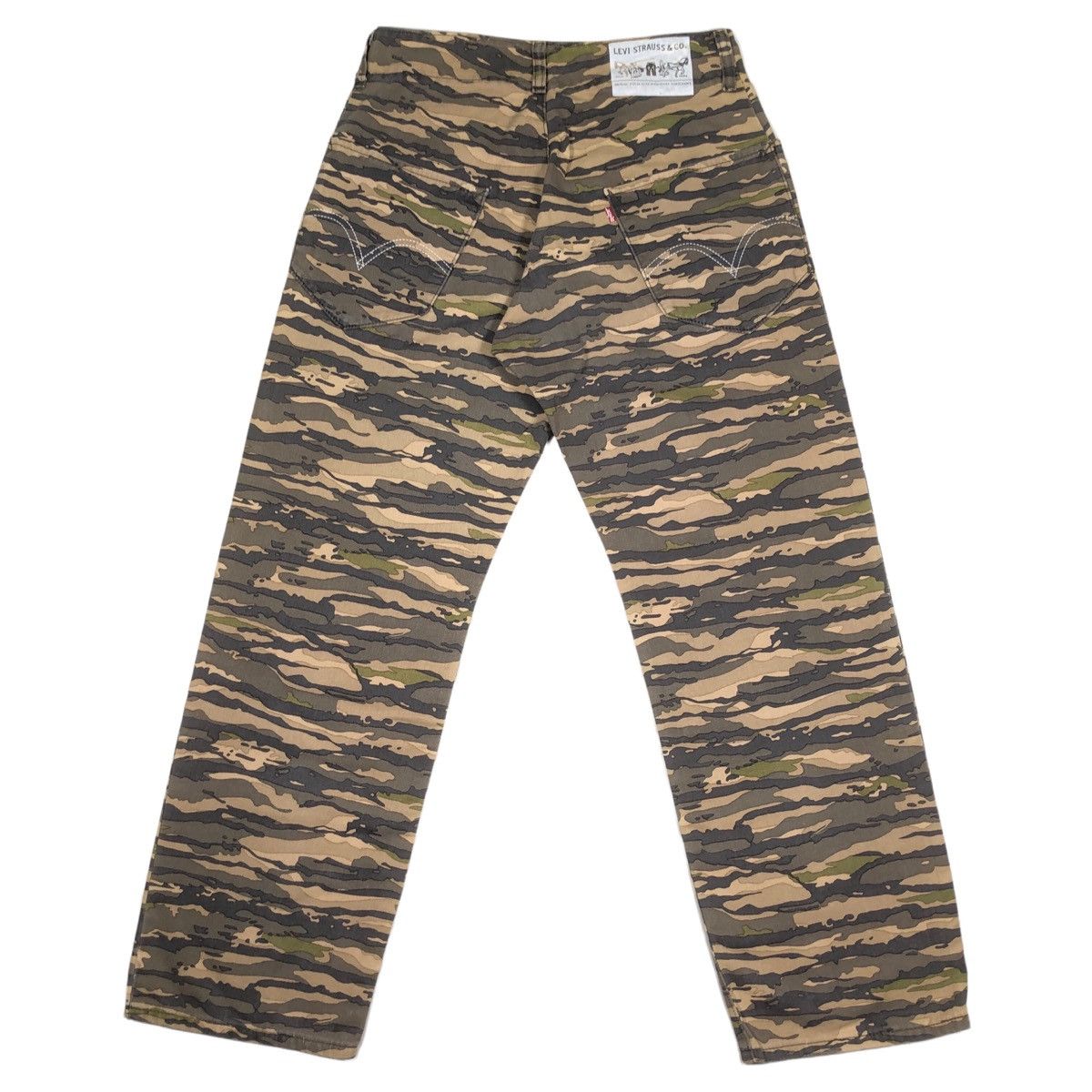 Comme des Garcons AD2003 Comme des Garçons x Junya Watanabe x Levis Tiger Camo Size US 29 - 9 Thumbnail