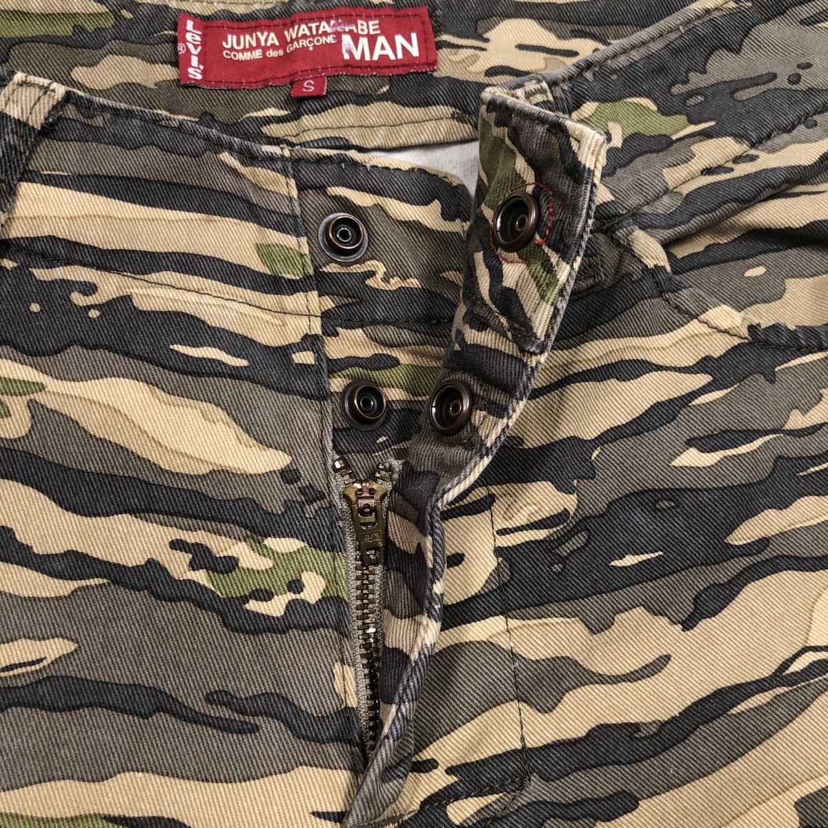 Comme des Garcons AD2003 Comme des Garçons x Junya Watanabe x Levis Tiger Camo Size US 29 - 6 Thumbnail