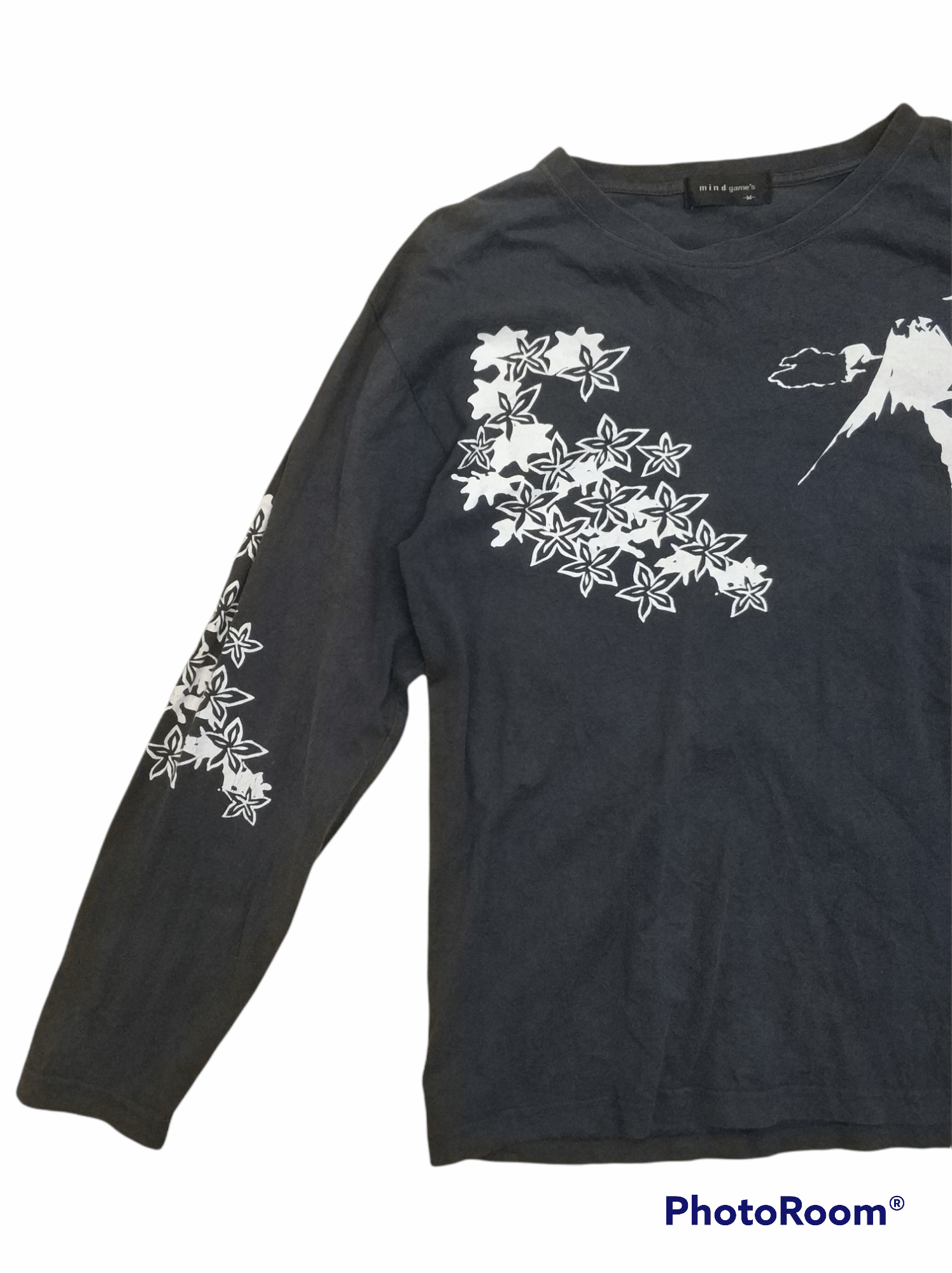 Japanese Brand 🔥Long Sleeves Vintage Sukajan Tiger Sakura Size US M / EU 48-50 / 2 - 5 Thumbnail