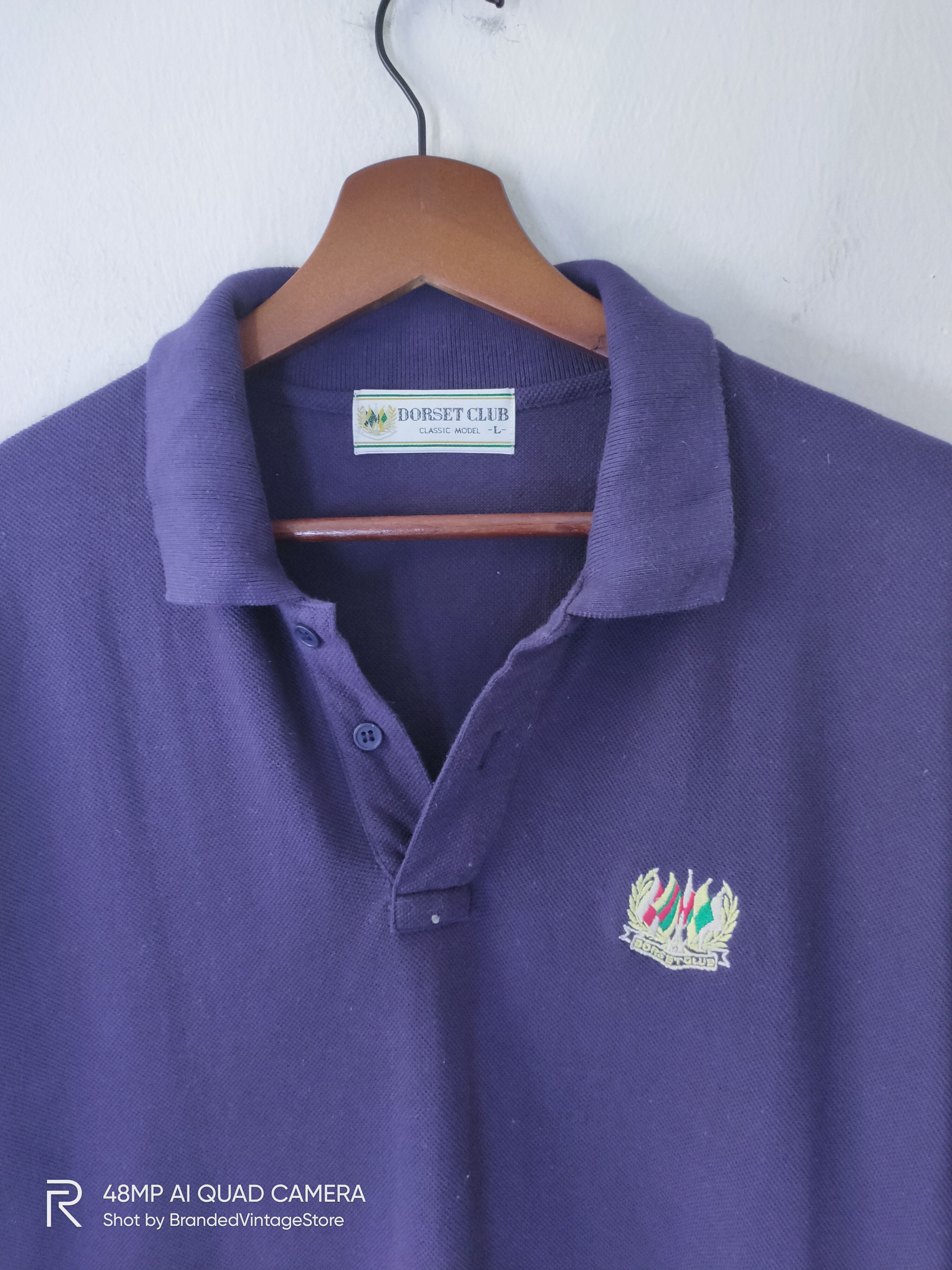 Stitch's Jeans DORSET CLUB Classic Model Luxury Streetwear Nice Polo Shirt Size US L / EU 52-54 / 3 - 3 Thumbnail