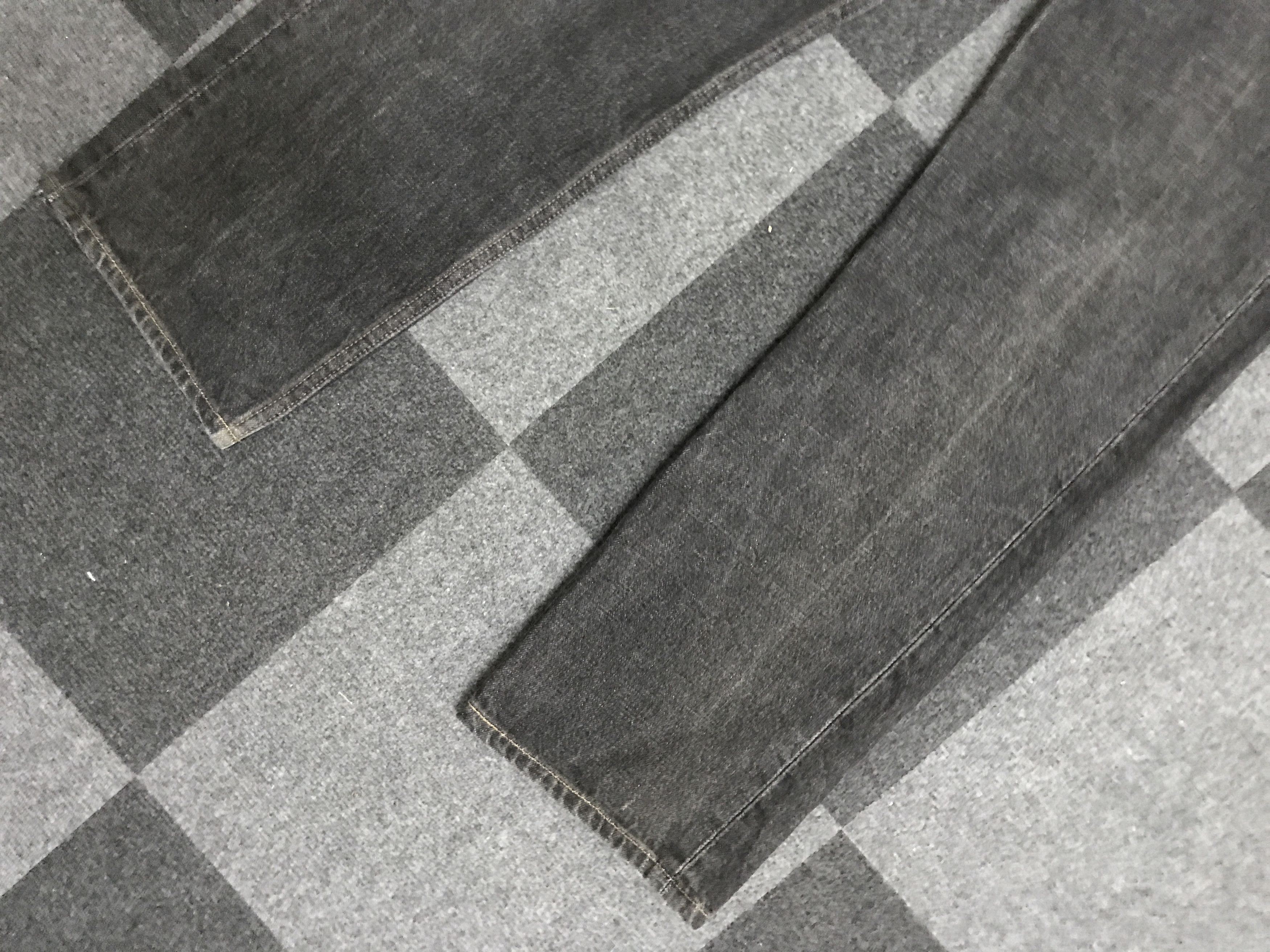 Levi's VLEV111 Vintage Levis 501 Black Jeans Size US 27 - 4 Thumbnail