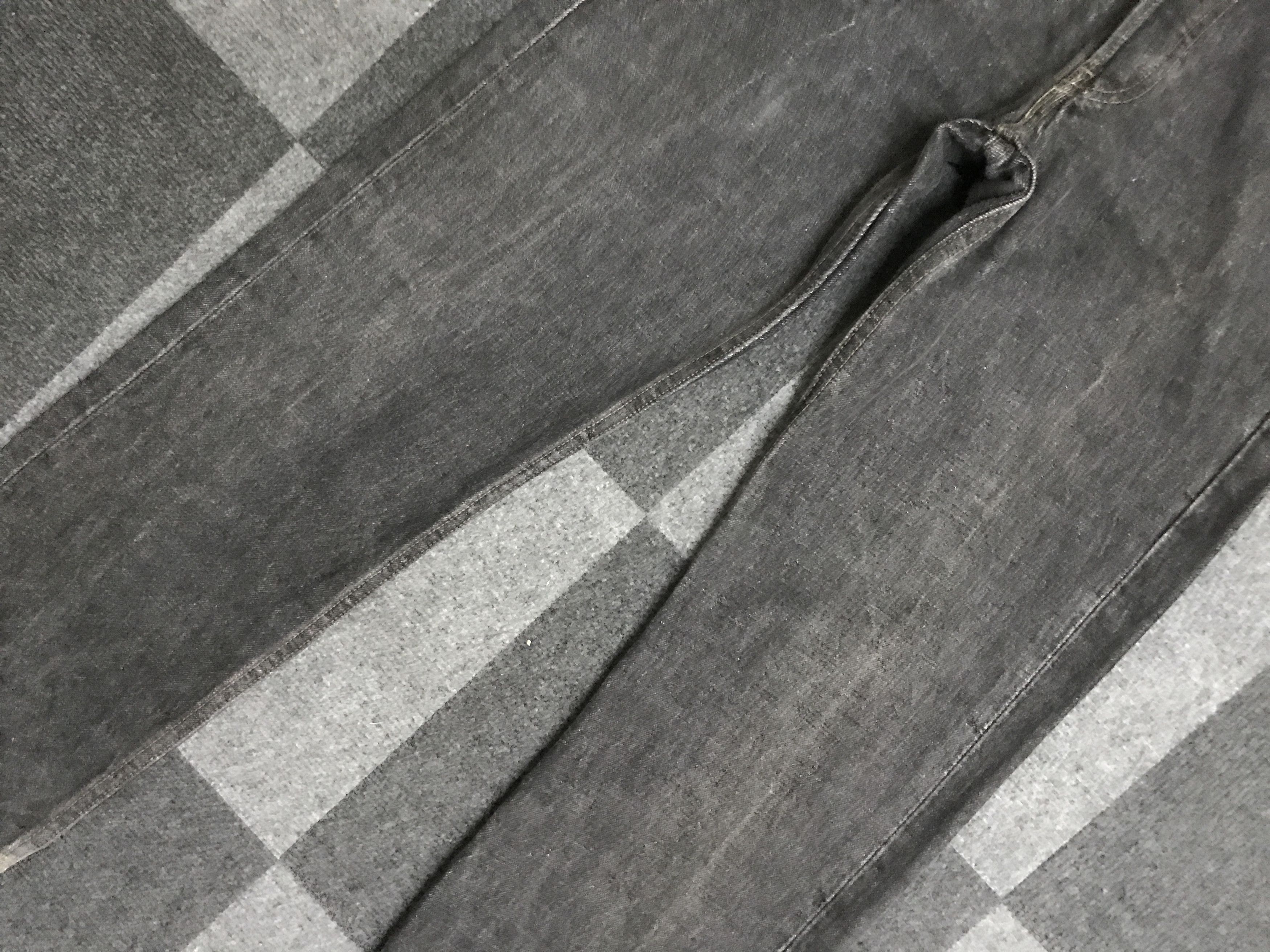 Levi's VLEV111 Vintage Levis 501 Black Jeans Size US 27 - 3 Thumbnail