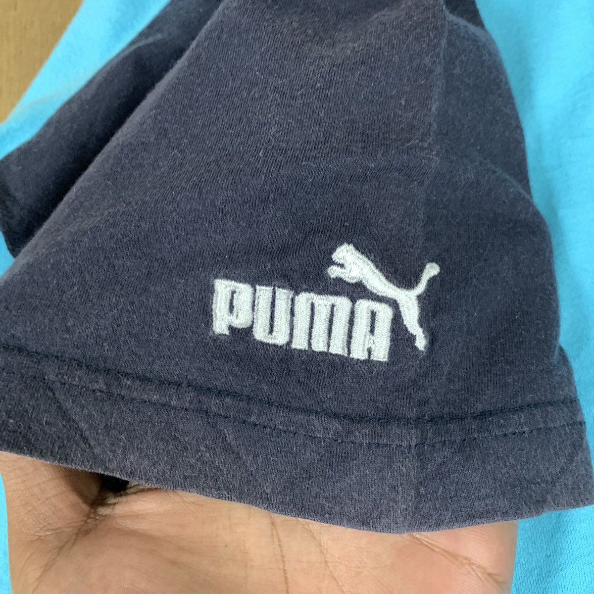 Puma 90s PUMA Embroidery BigLogo Cheetah Raglan Sportwear Tshirt Size US S / EU 44-46 / 1 - 12 Thumbnail