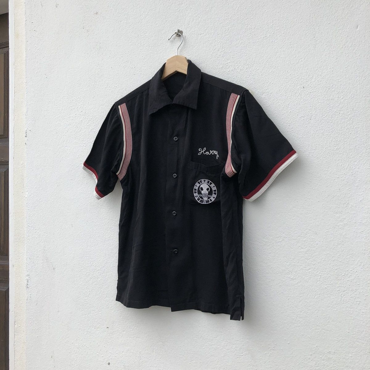 Japanese Brand PUNK STYLE SHIRT BUTTON UPS SINGLE POCKET STRONG STYLE Size US M / EU 48-50 / 2 - 2 Thumbnail