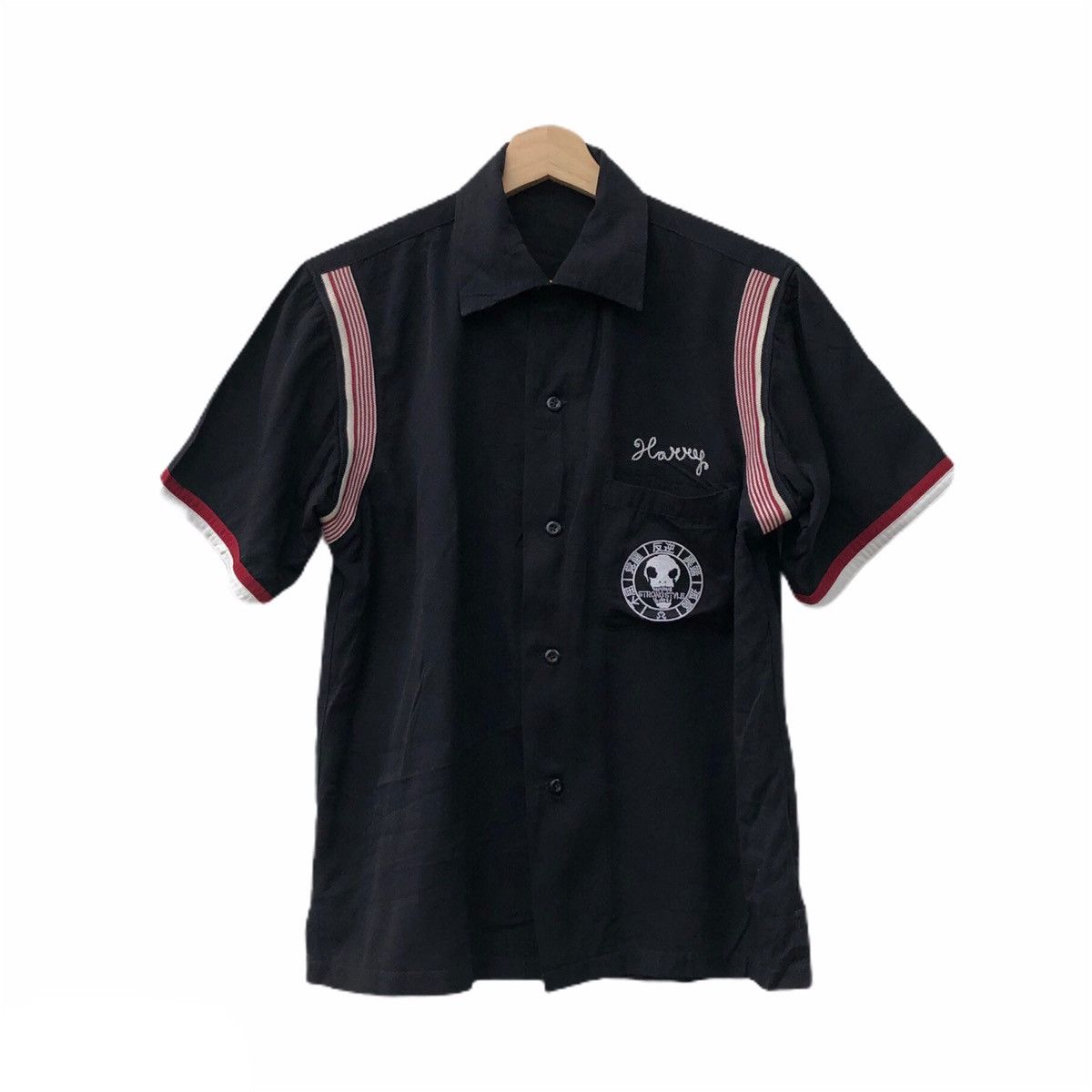Japanese Brand PUNK STYLE SHIRT BUTTON UPS SINGLE POCKET STRONG STYLE Size US M / EU 48-50 / 2 - 1 Thumbnail
