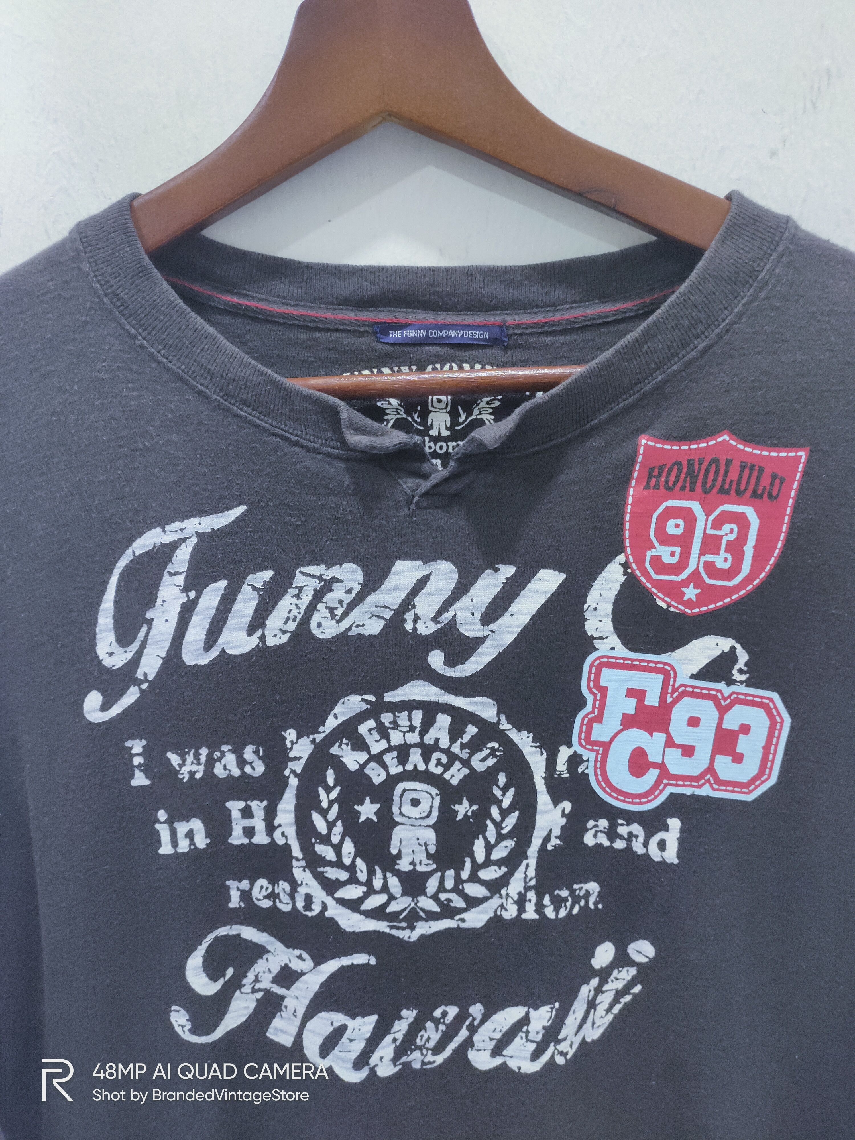 Other KEWALU BEACH Hawai Honolulu Beach Sweatshirt LongSleeve Tee Size M / US 6-8 / IT 42-44 - 4 Thumbnail