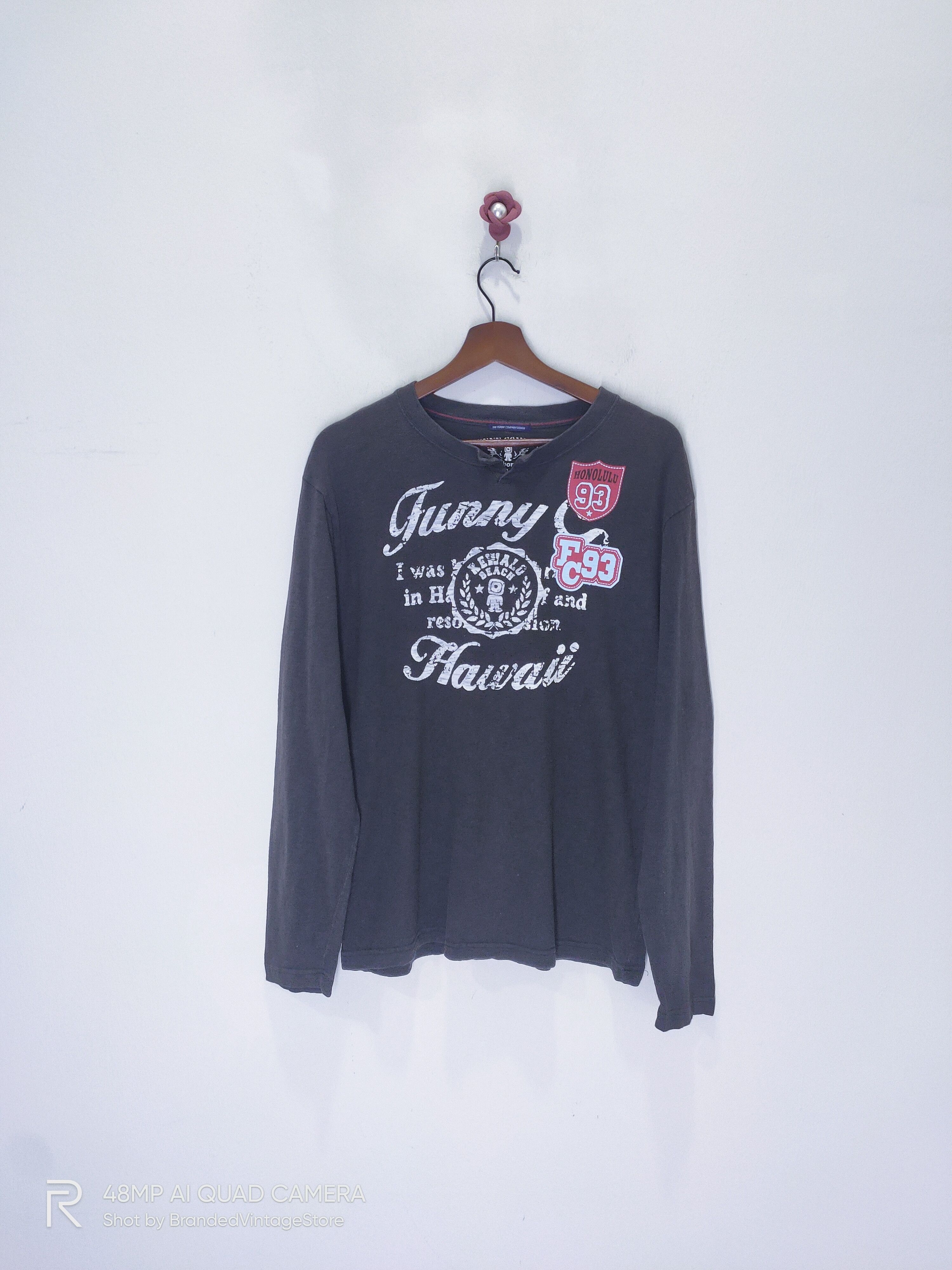 Other KEWALU BEACH Hawai Honolulu Beach Sweatshirt LongSleeve Tee Size M / US 6-8 / IT 42-44 - 1 Thumbnail