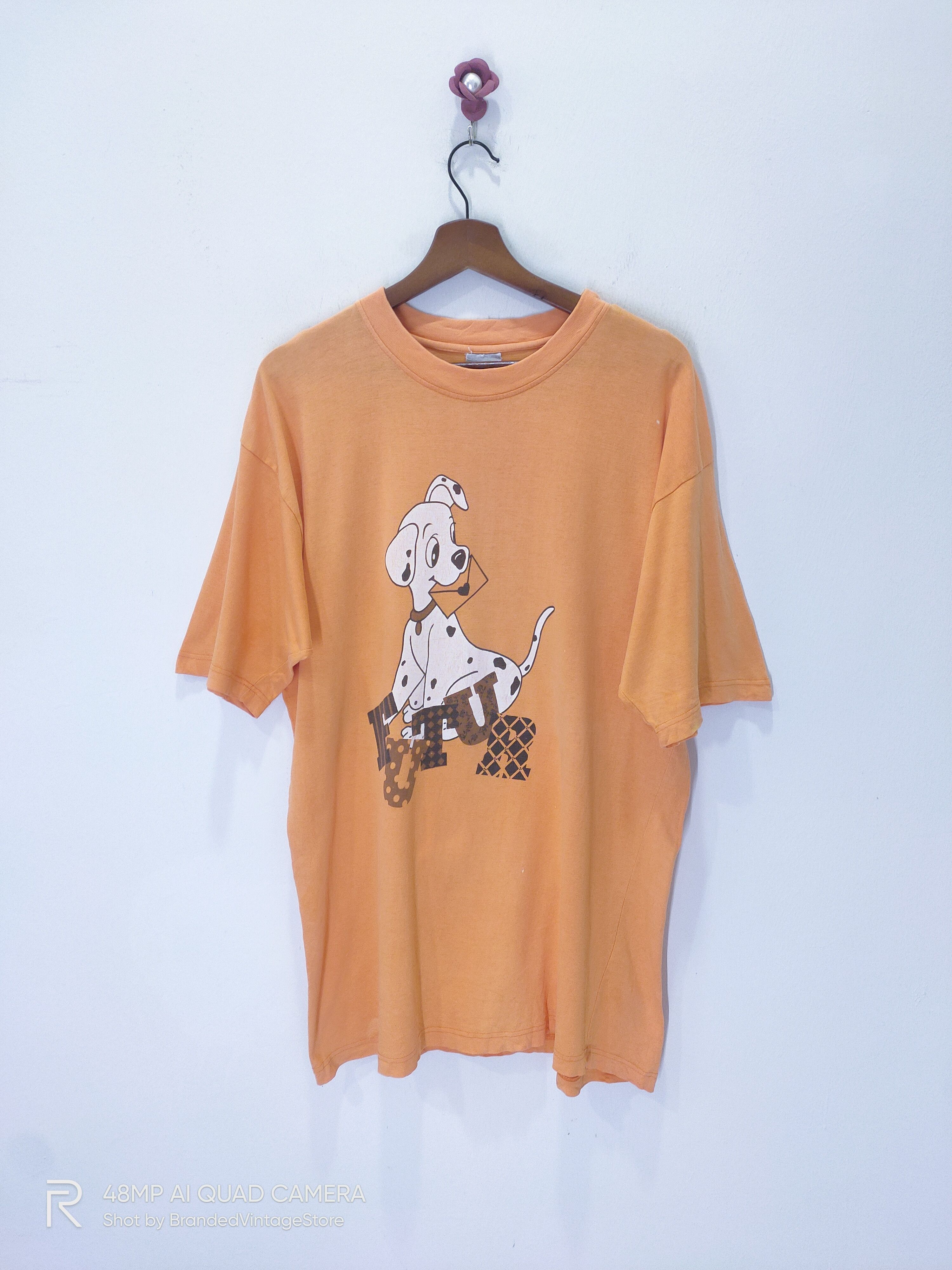 Other Vintage FUTUR Hawaii Perdita Dog Cartoon Movie Big Logo Tee Size US XL / EU 56 / 4 - 1 Thumbnail