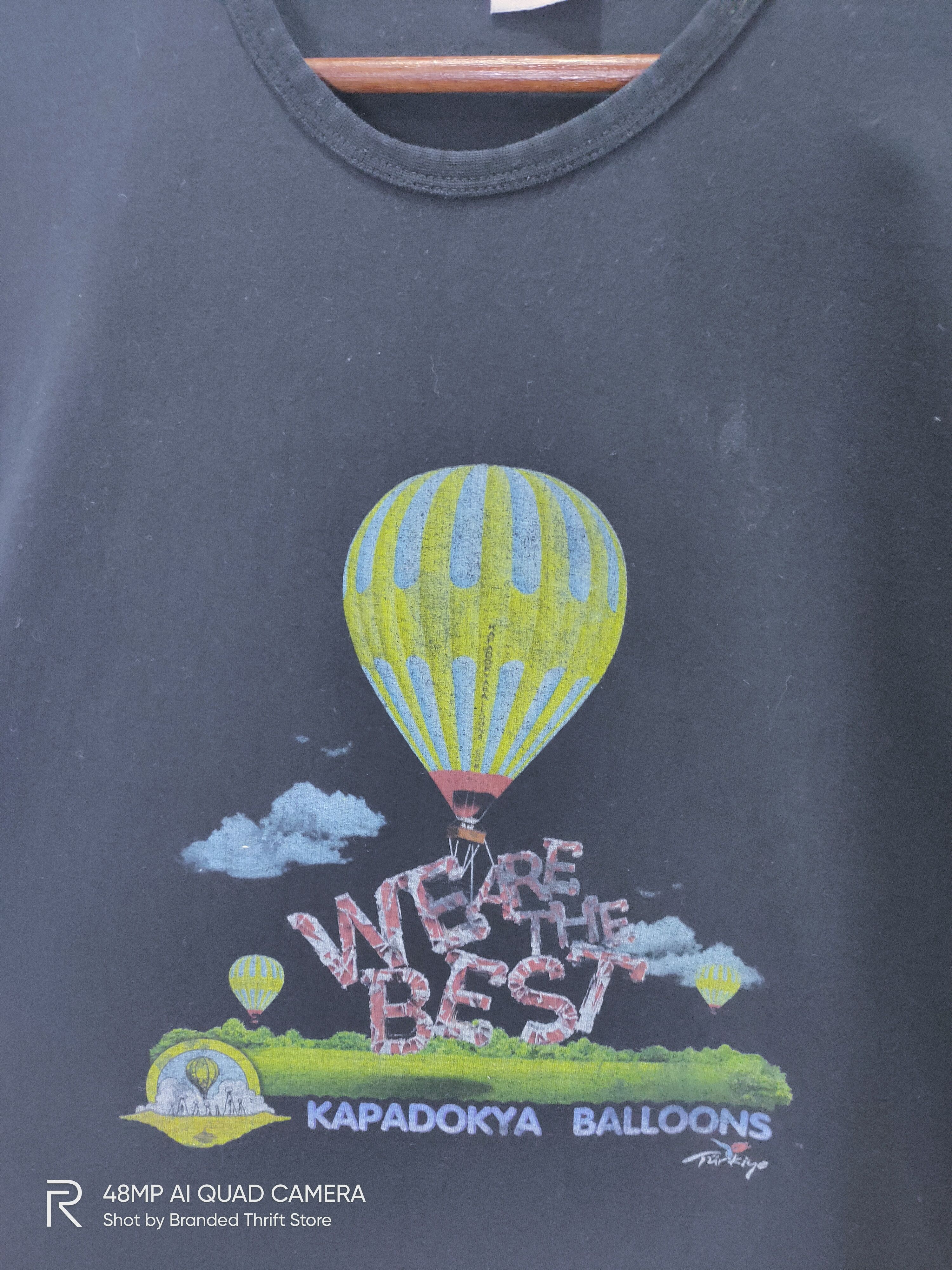 Arts & Science TURKIYE CAPPADOCIA Balloons Black Traveller Merchandise Tee Size US XL / EU 56 / 4 - 4 Thumbnail