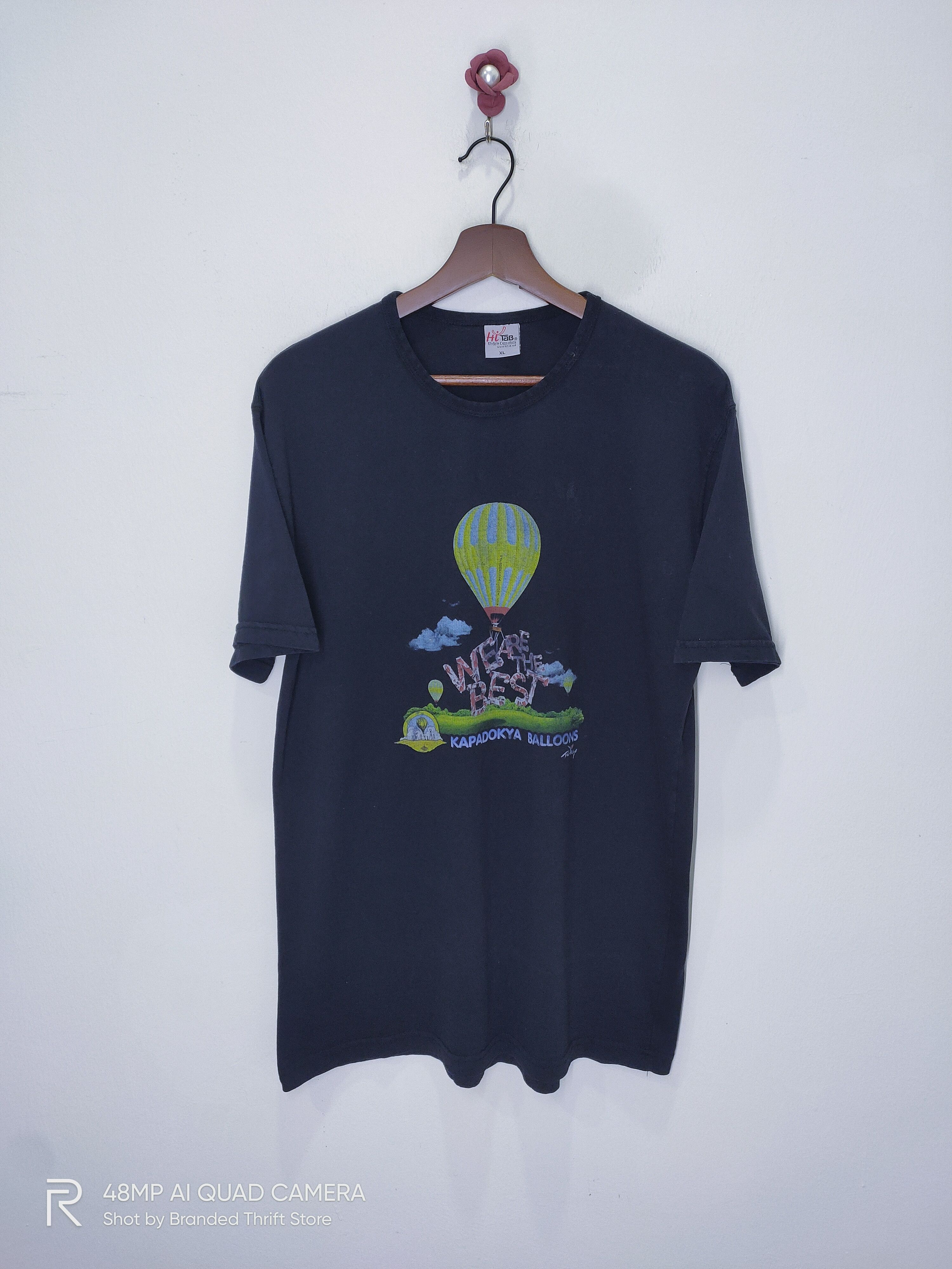 Arts & Science TURKIYE CAPPADOCIA Balloons Black Traveller Merchandise Tee Size US XL / EU 56 / 4 - 1 Thumbnail