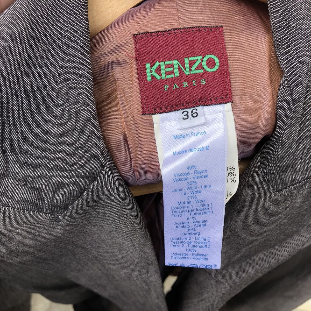 Kenzo KENZO RARE DESIGN MADE IN FRANCE CHORE JACKET Size US S / EU 44-46 / 1 - 6 Thumbnail