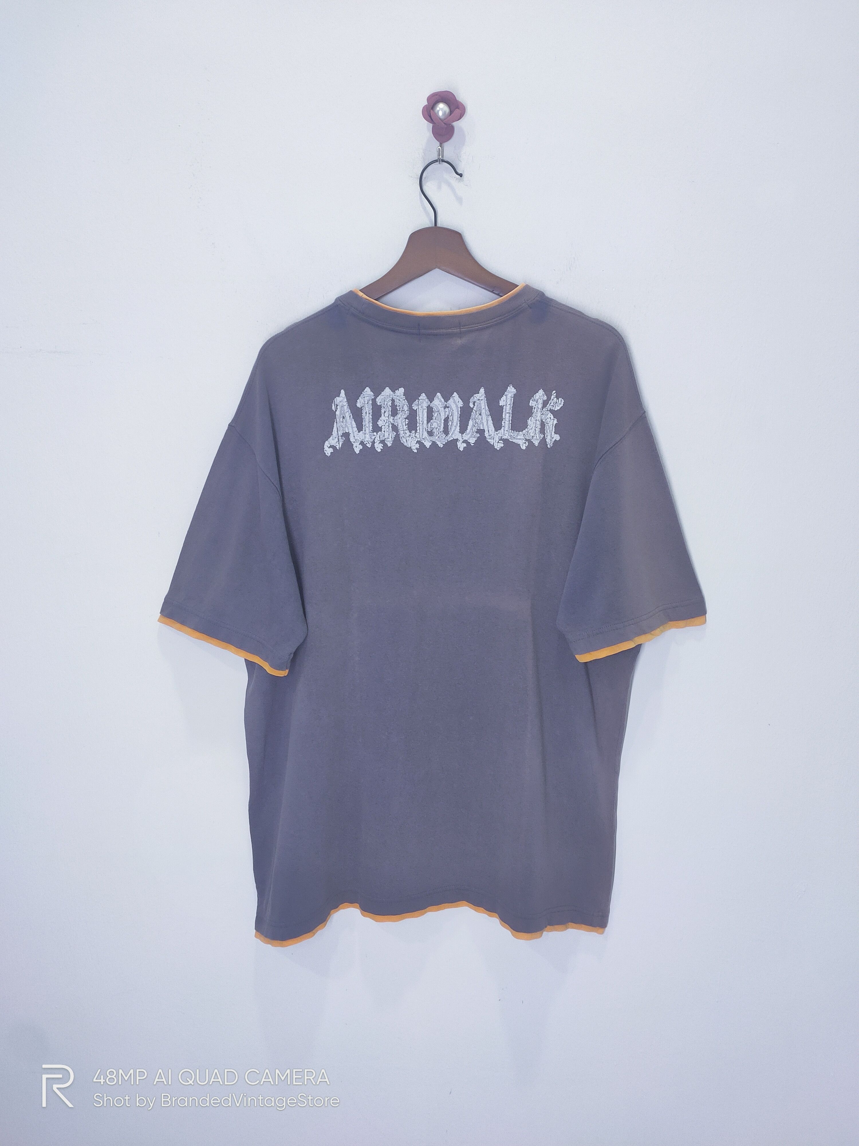 Airwalk Vintage AIRWALK Bike Rider Tie Dye Bleach Streetwear TShirt Size US XL / EU 56 / 4 - 2 Thumbnail