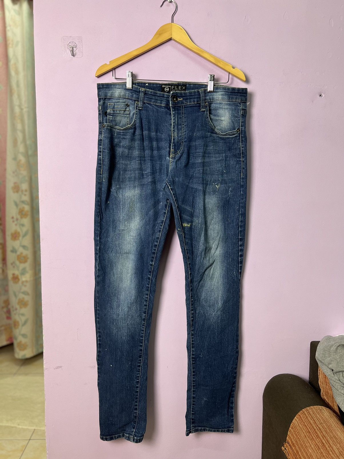 Southpole 🔥Vintage Southpole Stretchable Denim Size US 35 - 1 Thumbnail