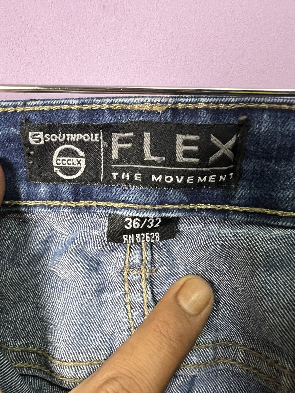 Southpole 🔥Vintage Southpole Stretchable Denim Size US 35 - 17 Thumbnail