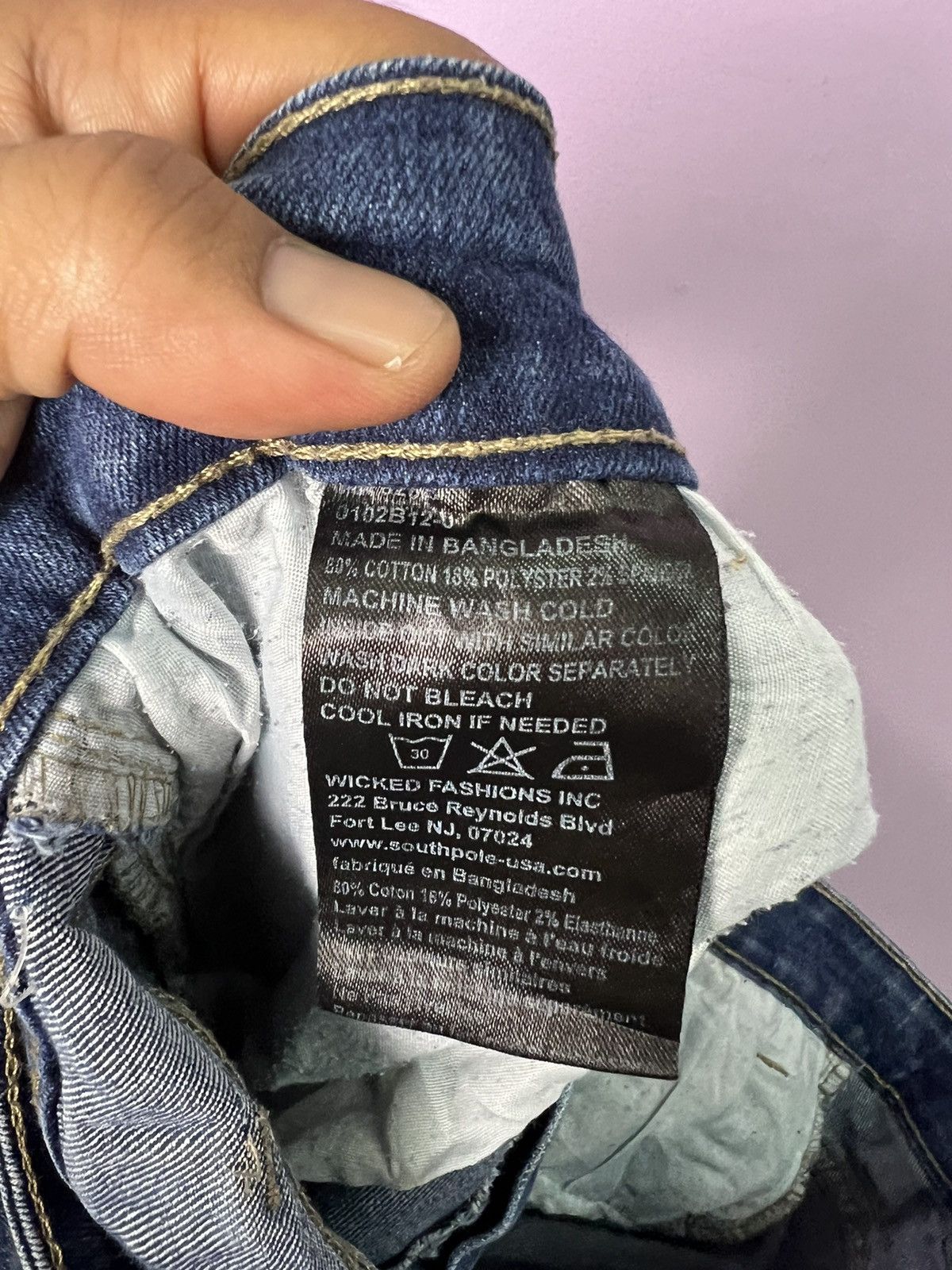 Southpole 🔥Vintage Southpole Stretchable Denim Size US 35 - 19 Thumbnail