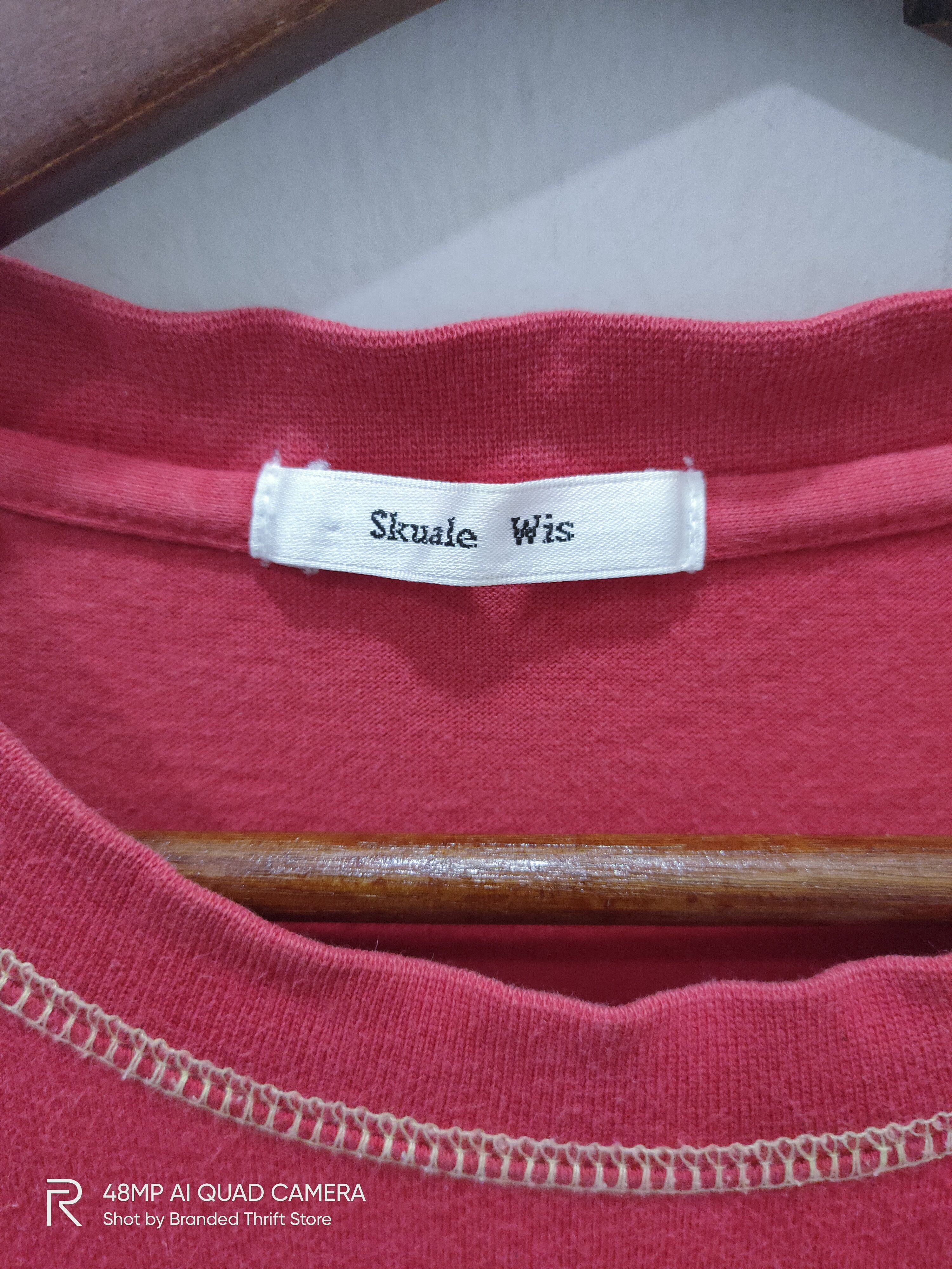 Vintage SKUALE WIS Big Logo Sneakers Graphic Printed Streetwear Tee Size US M / EU 48-50 / 2 - 6 Thumbnail