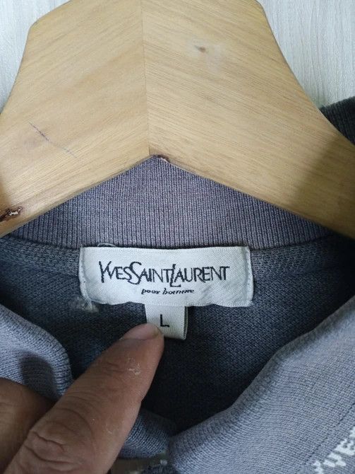 Yves Saint Laurent Vintage YSL Yves Saint Laurent Poul Homme Polo Size US L / EU 52-54 / 3 - 6 Thumbnail