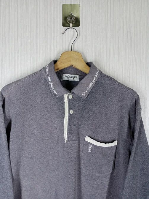 Yves Saint Laurent Vintage YSL Yves Saint Laurent Poul Homme Polo Size US L / EU 52-54 / 3 - 1 Thumbnail