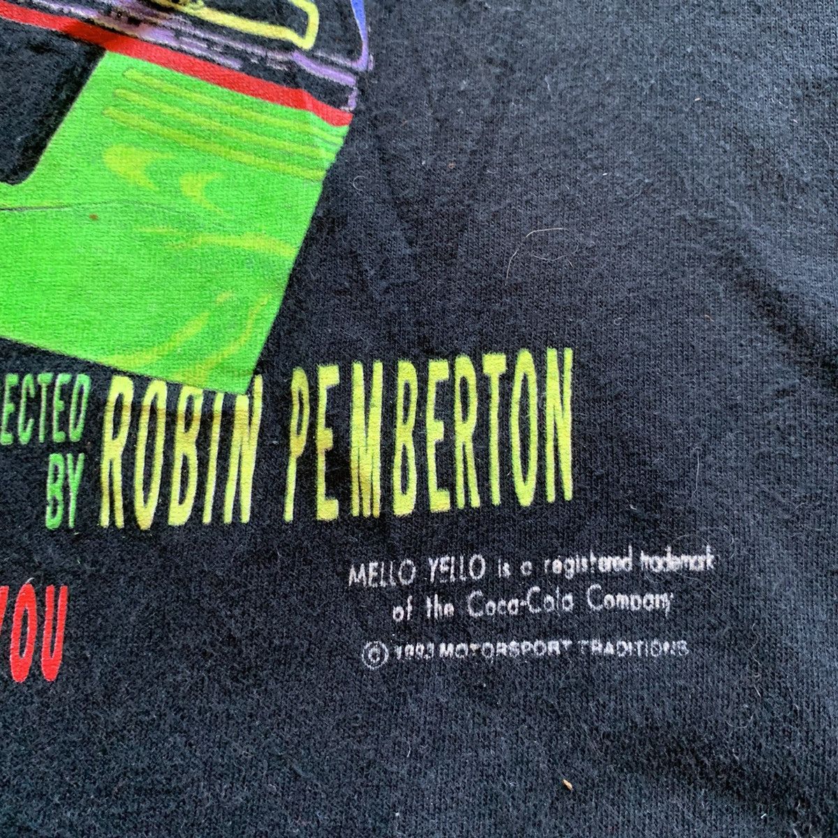 NASCAR Vintage 1990s Mello-Yello Nascar Racing Graphic T Shirt XL Size US XL / EU 56 / 4 - 3 Thumbnail