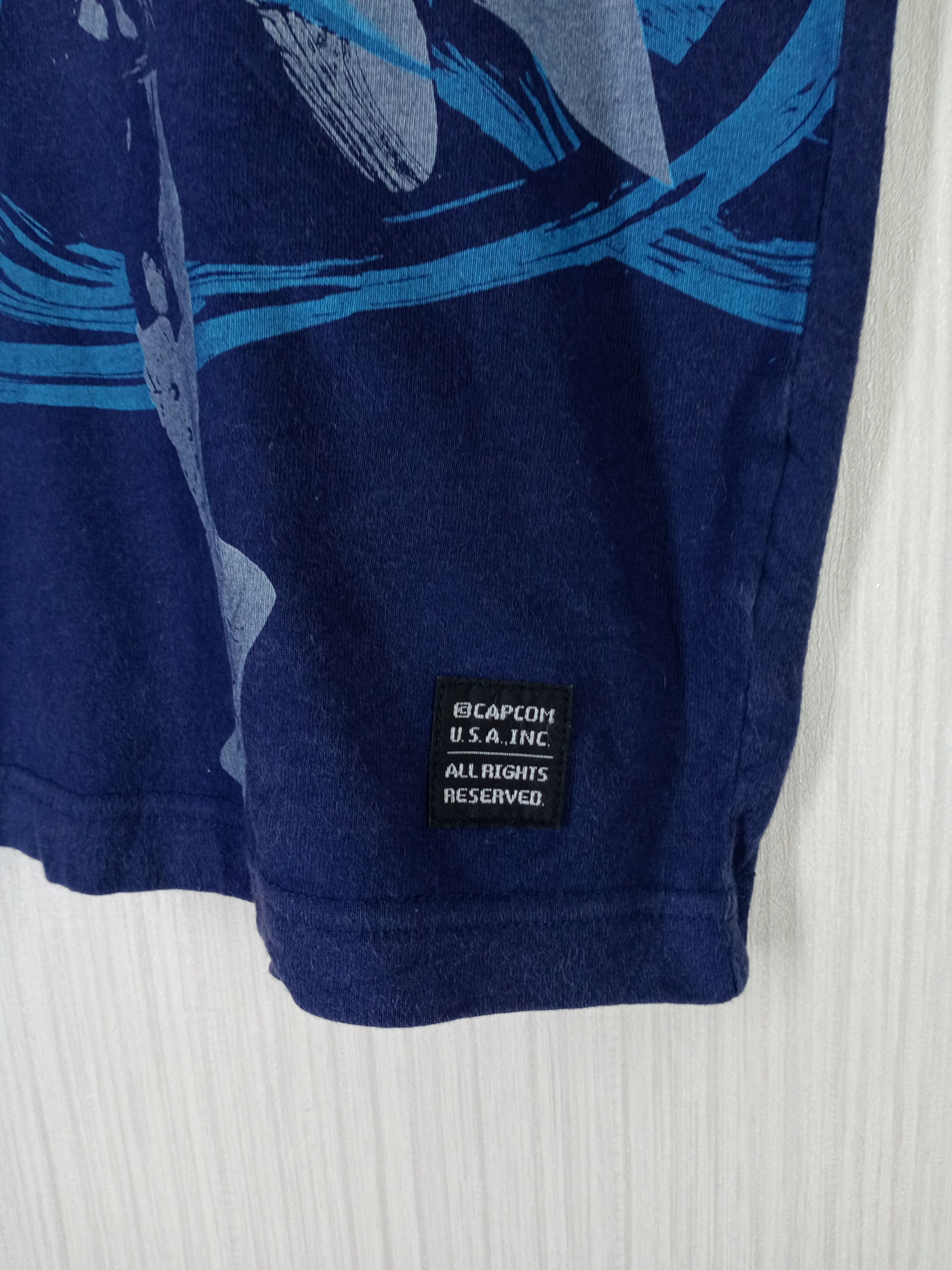 Anime Rare Vintage Street Fighter Ryu Chun Li Capcom Tshirt Size US XL / EU 56 / 4 - 3 Thumbnail