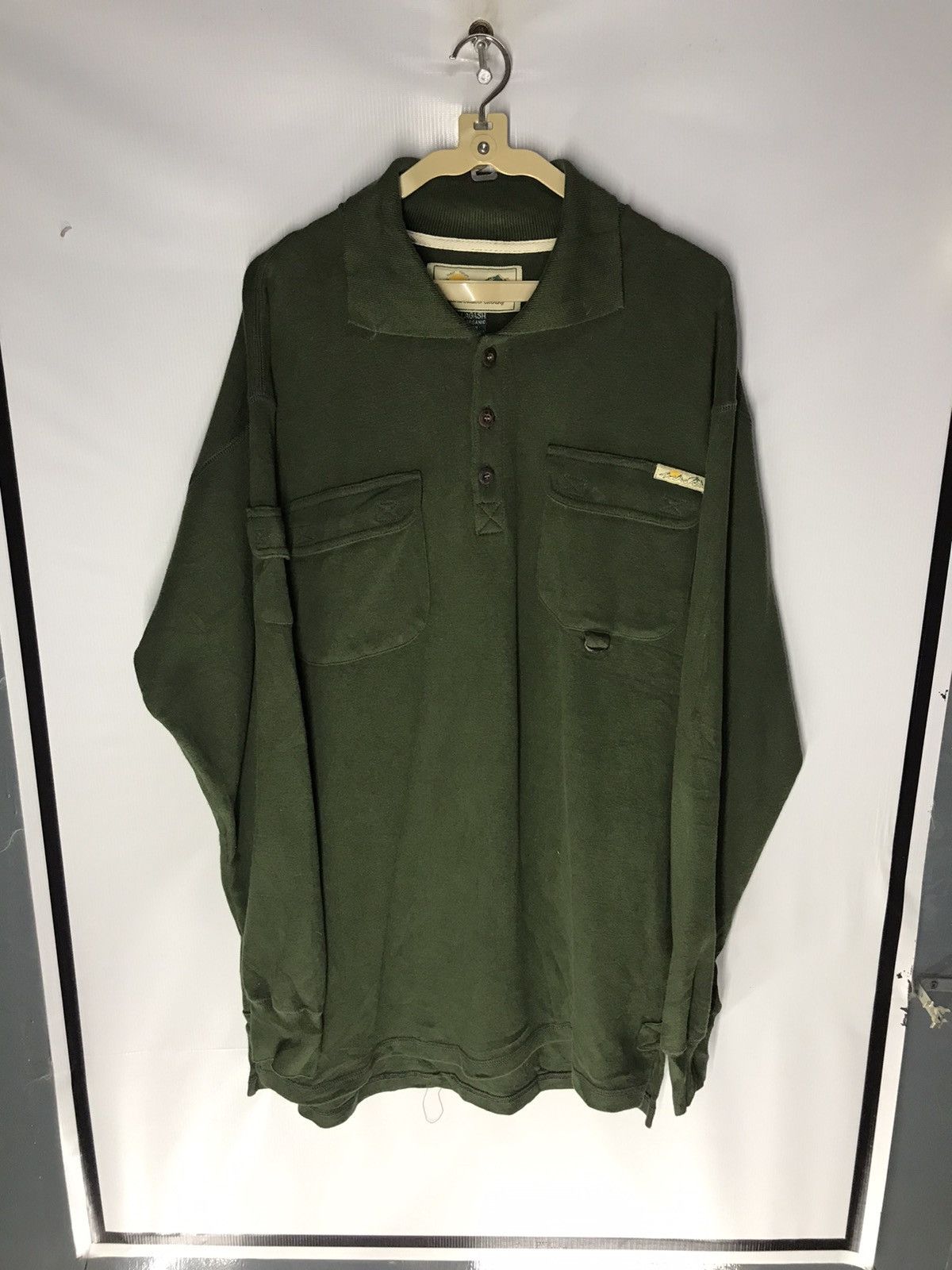Vintage Polos sweatshirt double pocket by allagash outdoor clothing Size US M / EU 48-50 / 2 - 6 Thumbnail