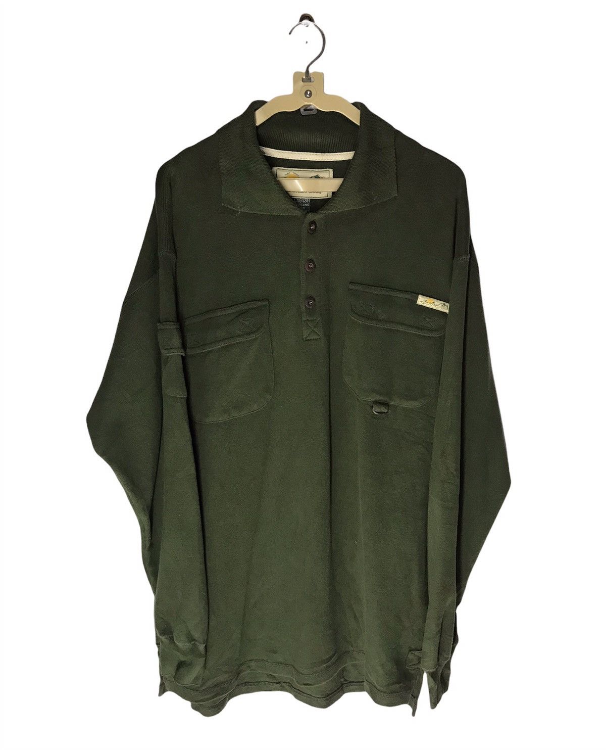 Polos sweatshirt double pocket by allagash outdoor clothing