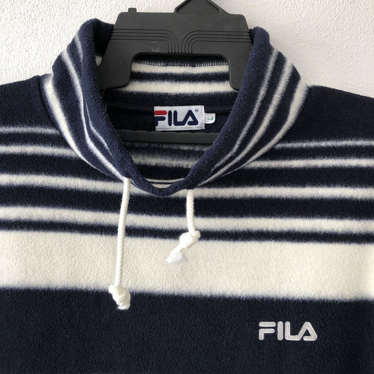 Fila Fila Long Sleeves Fleece Sweatshirt Turtleneck Size US L / EU 52-54 / 3 - 4 Thumbnail