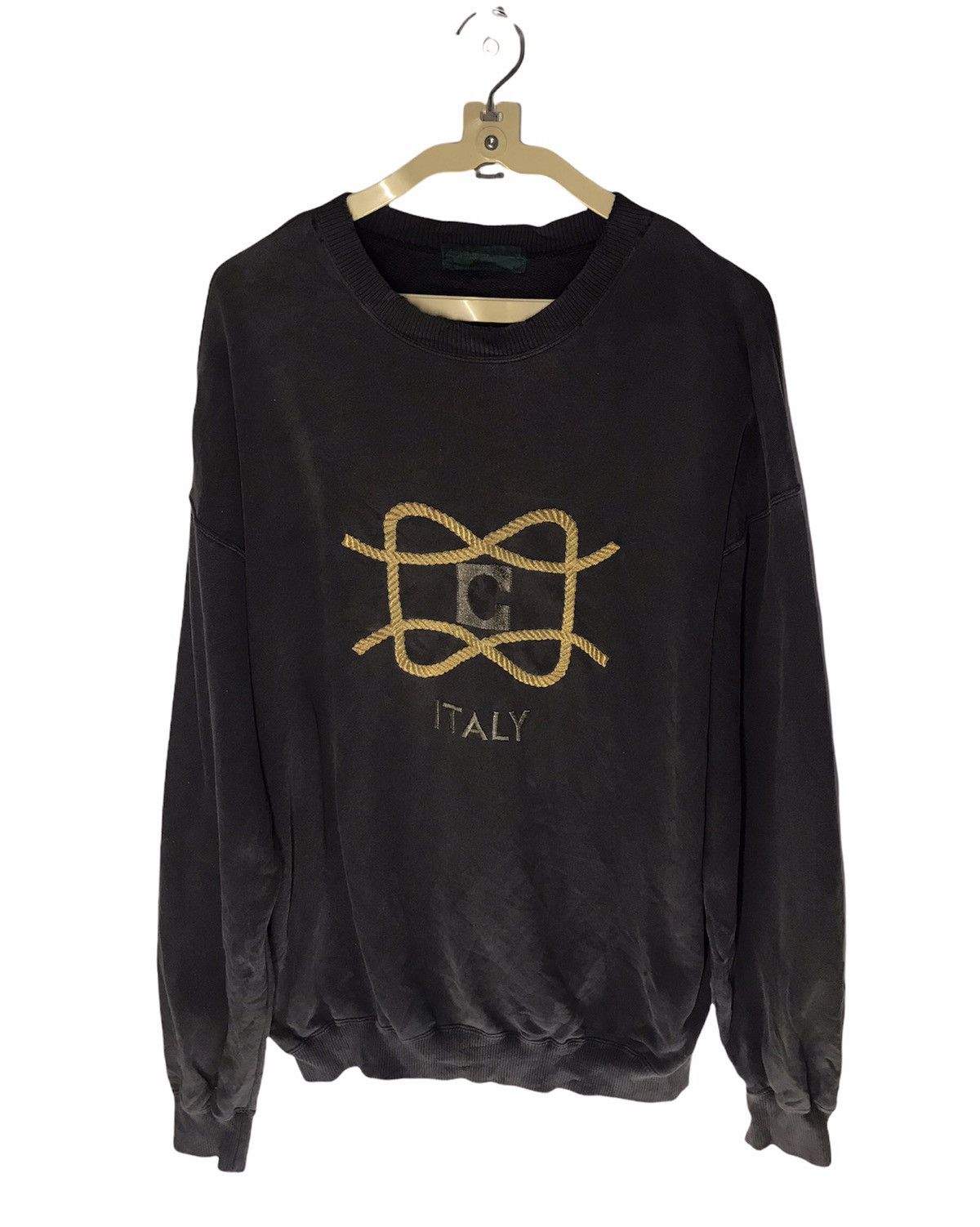 Other Gherardini jeans embroidered logo distressed sweatshirt Size US L / EU 52-54 / 3 - 1 Thumbnail