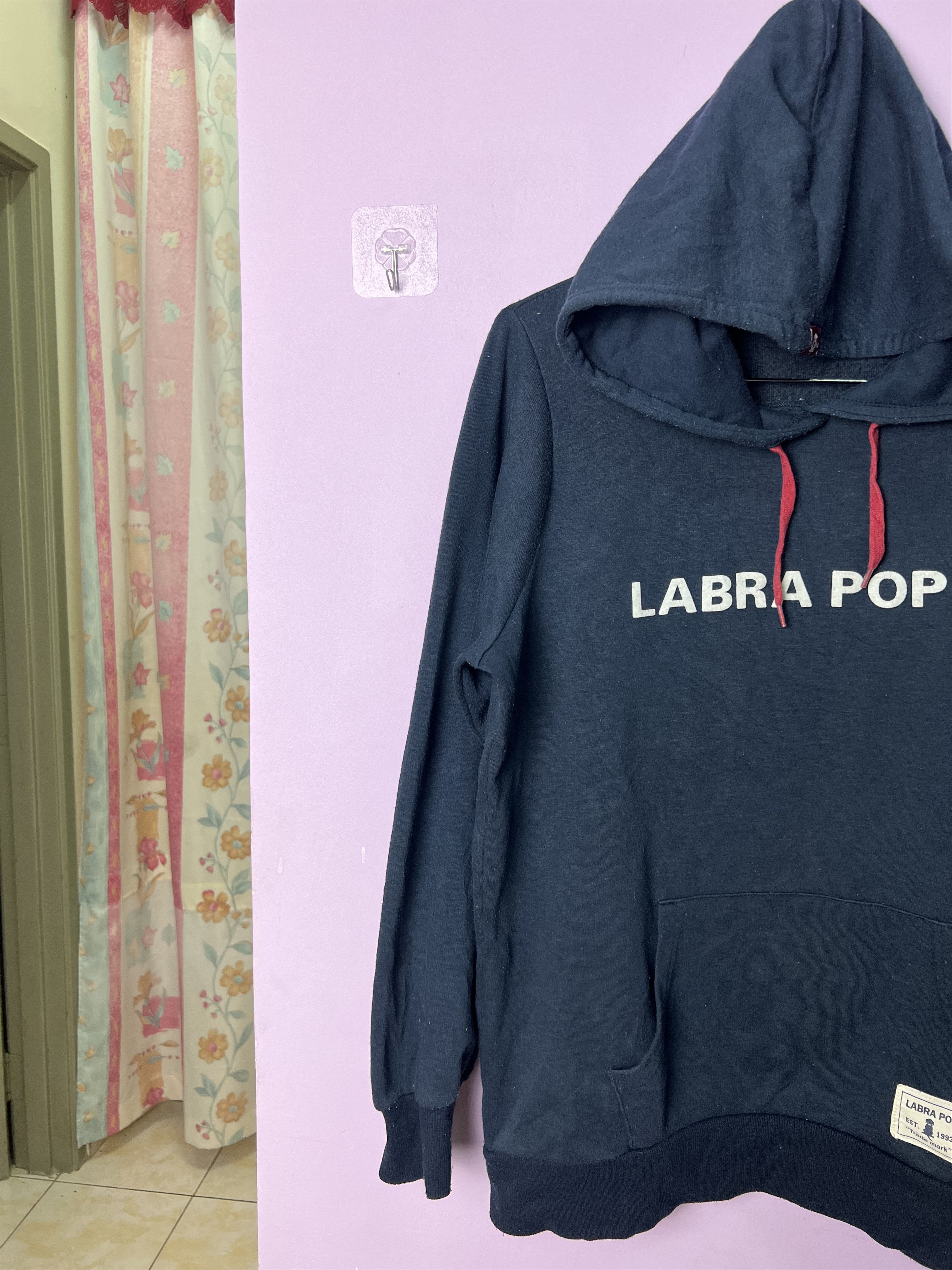 Japanese Brand 🔥Rare Labra Pop Drawstring Hoodies Size US M / EU 48-50 / 2 - 3 Thumbnail