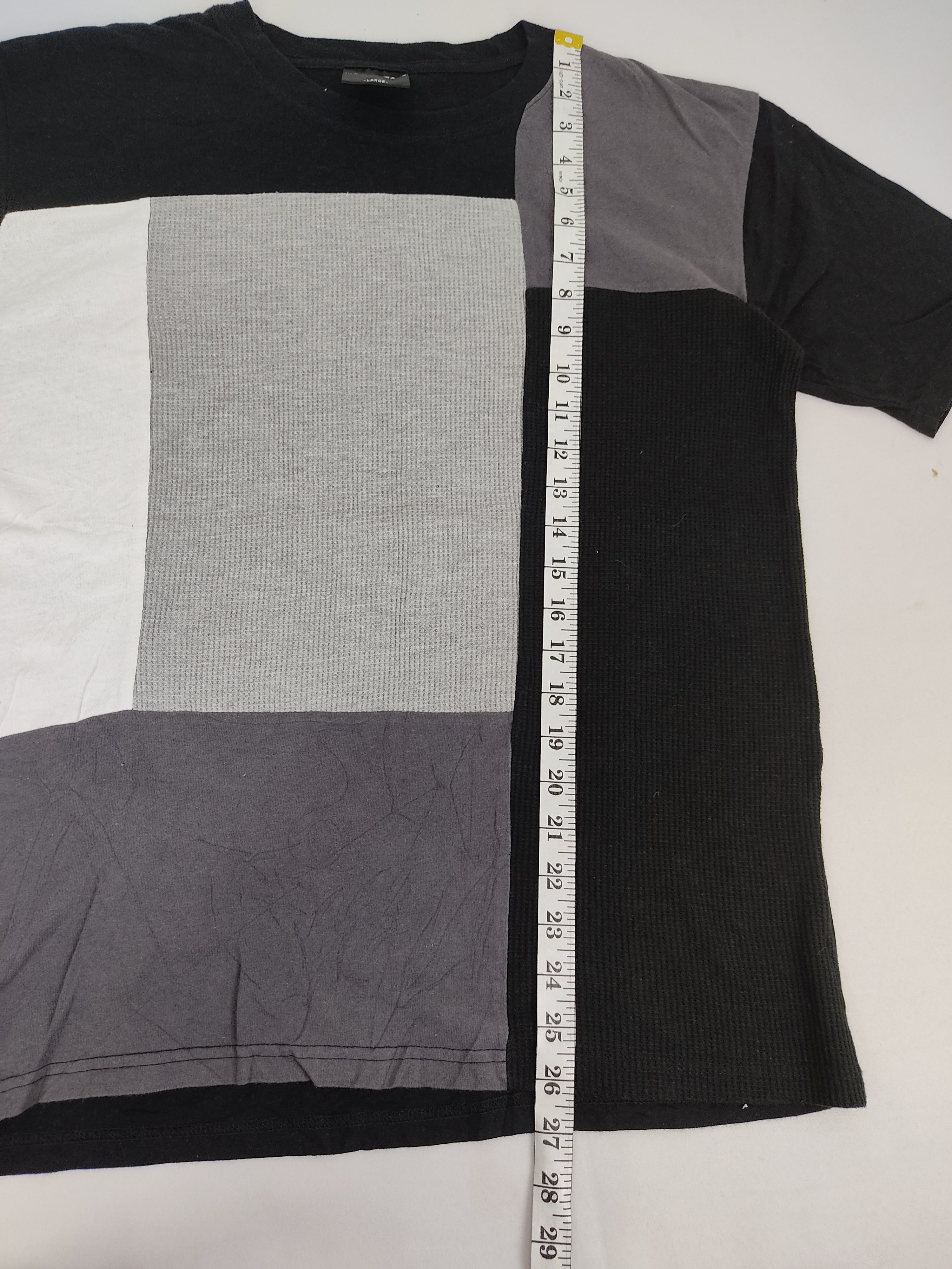 Other Vintage Modish Gaze Patchwork Art Tee T-shirt Printed Size US L / EU 52-54 / 3 - 6 Thumbnail