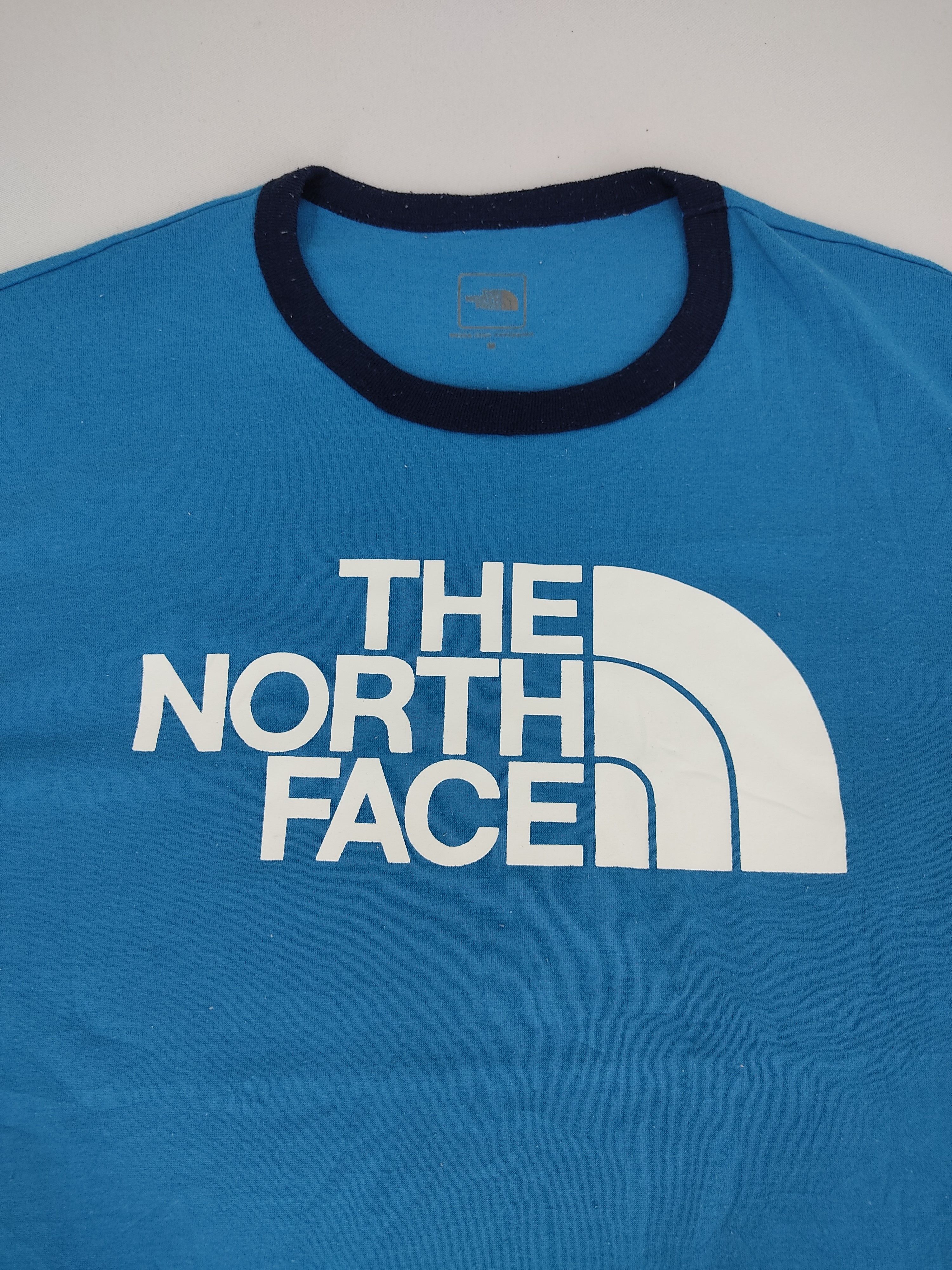 The North Face The North Face Big Logo Spell Out Ringer Style Tee T-shirt Size US S / EU 44-46 / 1 - 2 Thumbnail