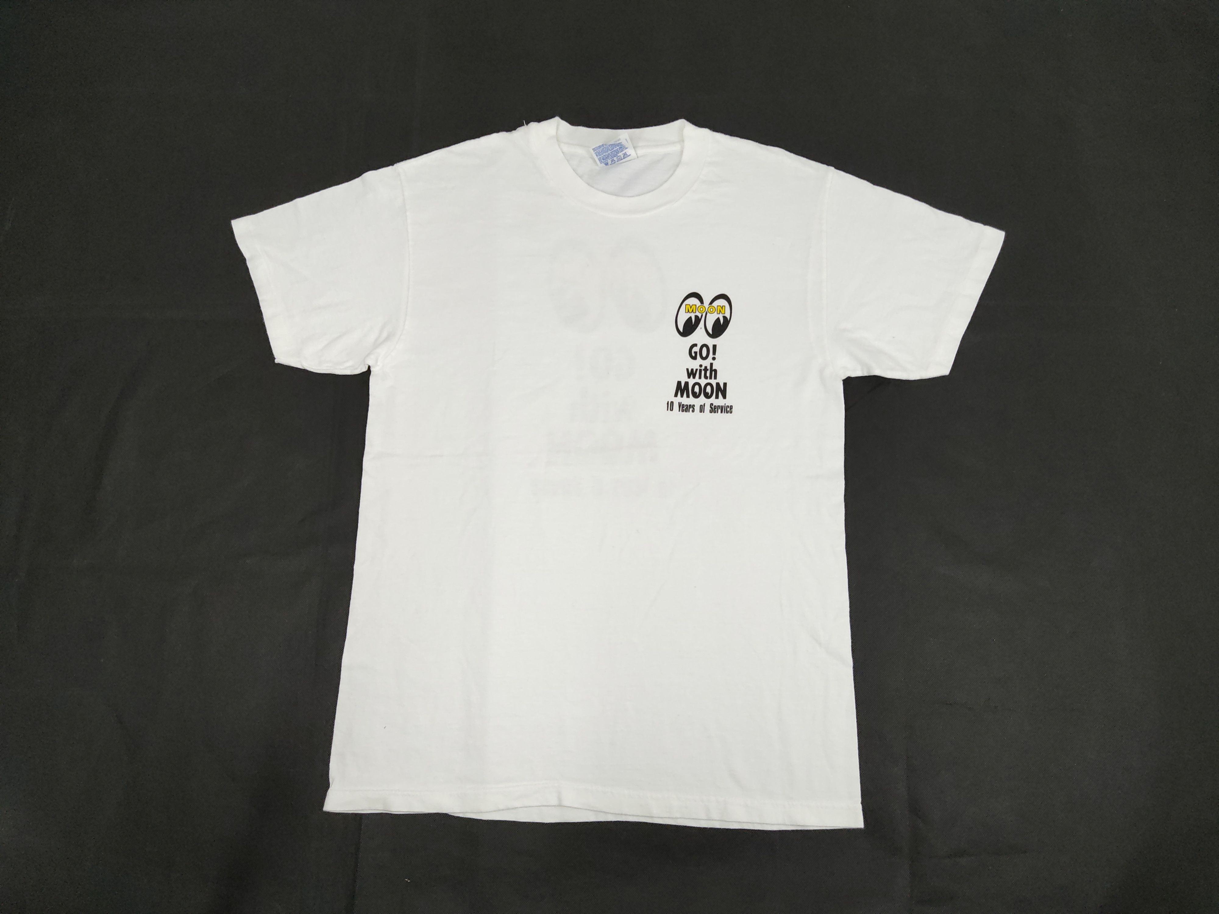 Hanes Vintage 90s Mooneyes Motorcycle Racing Product Service Size US M / EU 48-50 / 2 - 2 Thumbnail