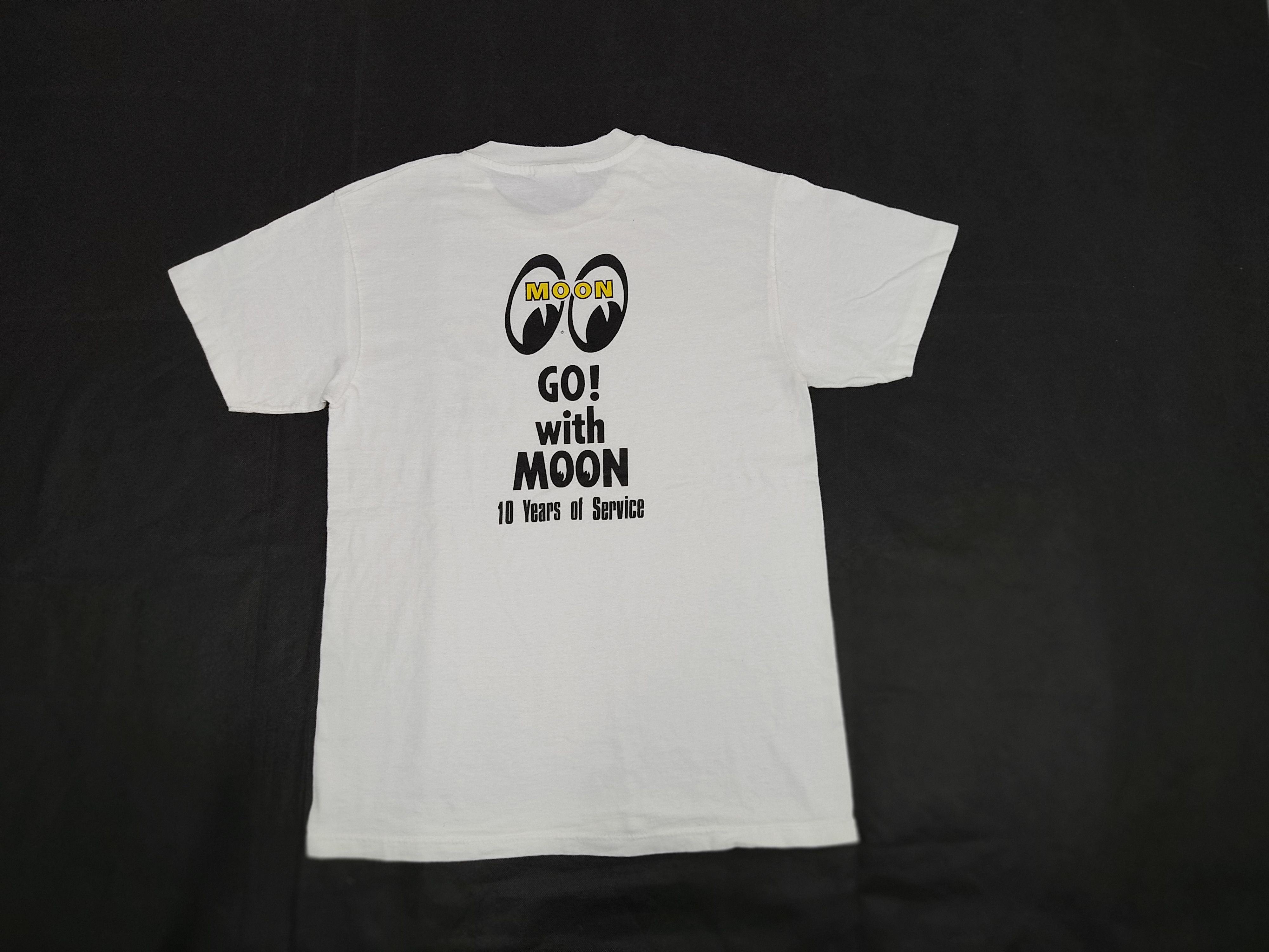 Hanes Vintage 90s Mooneyes Motorcycle Racing Product Service Size US M / EU 48-50 / 2 - 1 Thumbnail