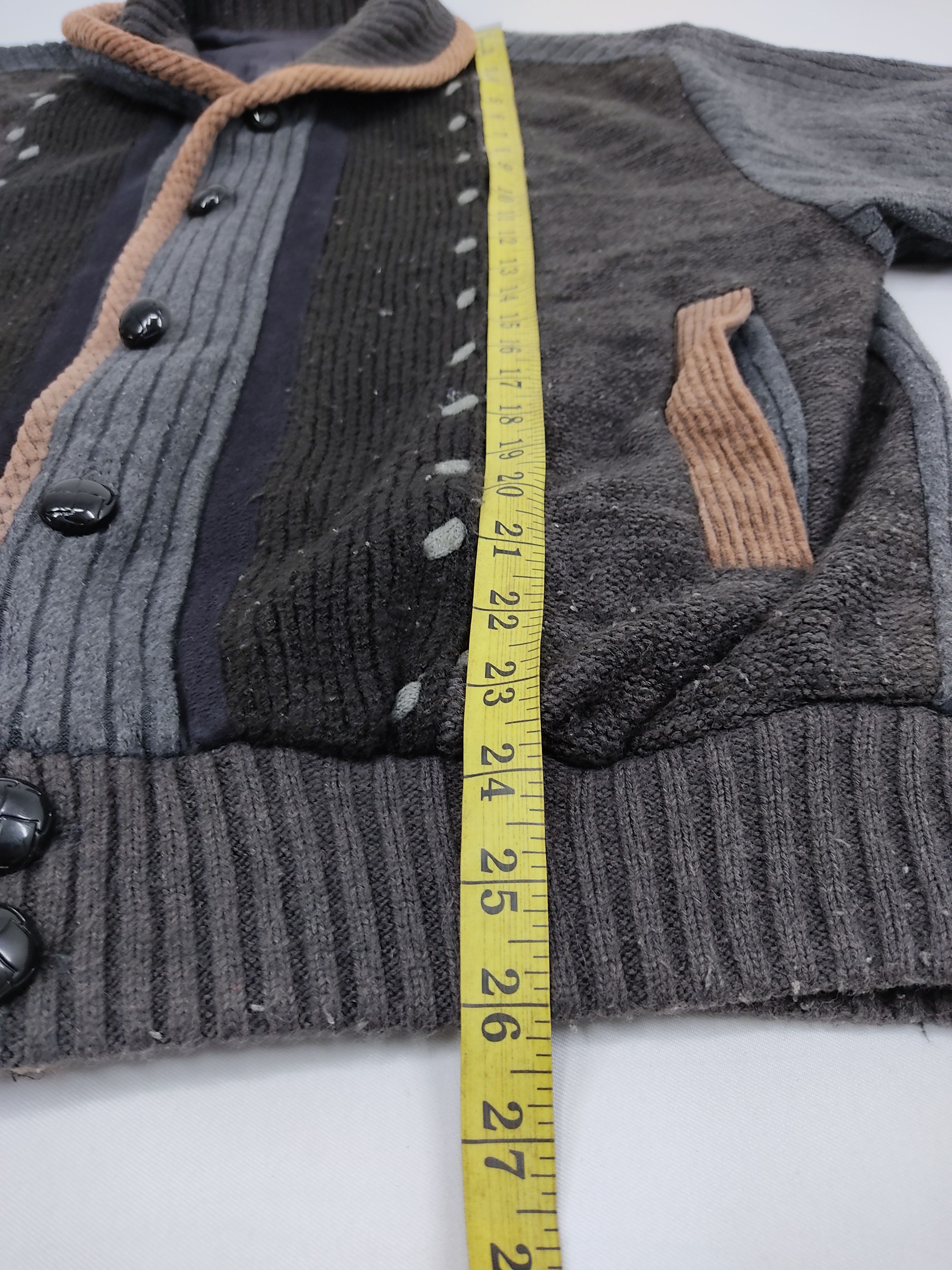 Valentino Rudolph Valentino Sweatshirt Patchwork Classic Design Size US M / EU 48-50 / 2 - 10 Thumbnail