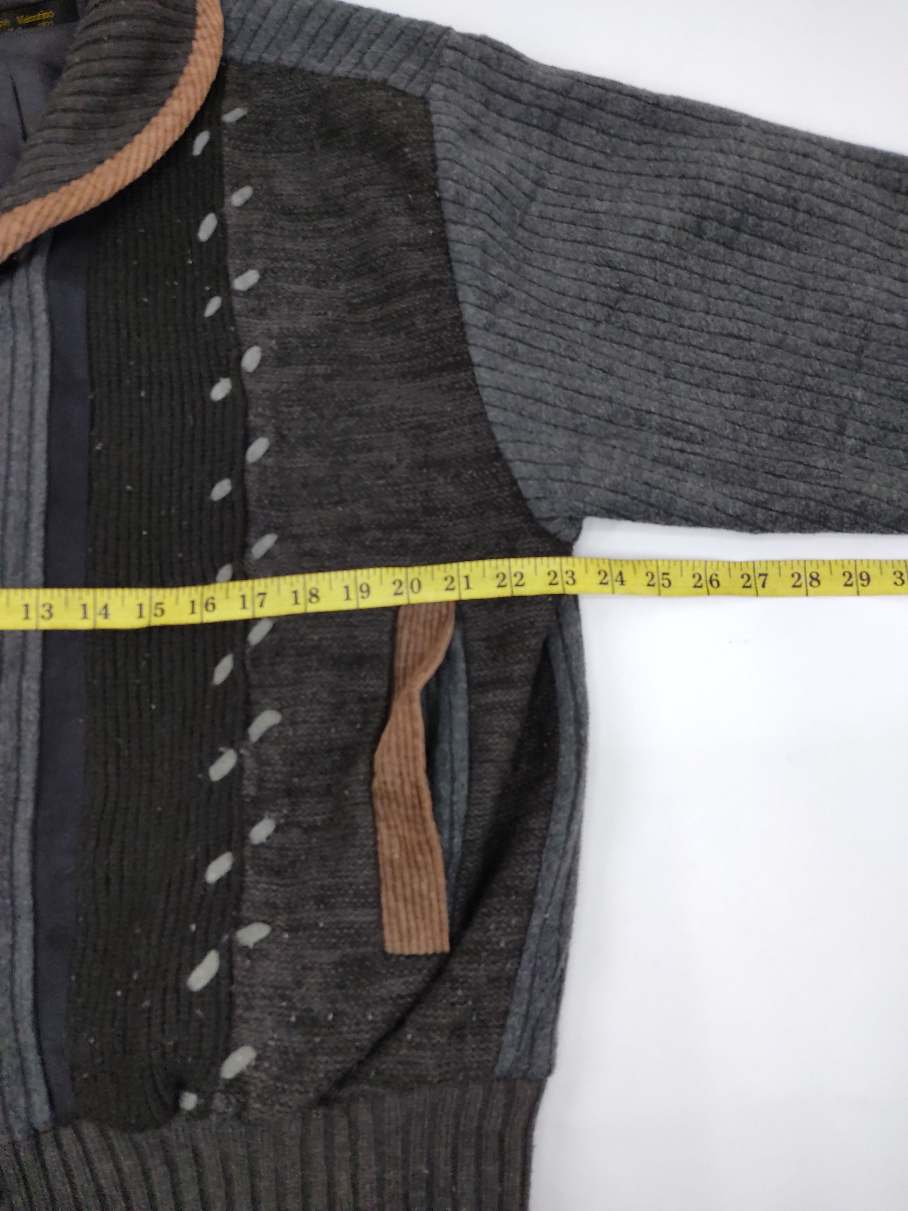 Valentino Rudolph Valentino Sweatshirt Patchwork Classic Design Size US M / EU 48-50 / 2 - 9 Thumbnail