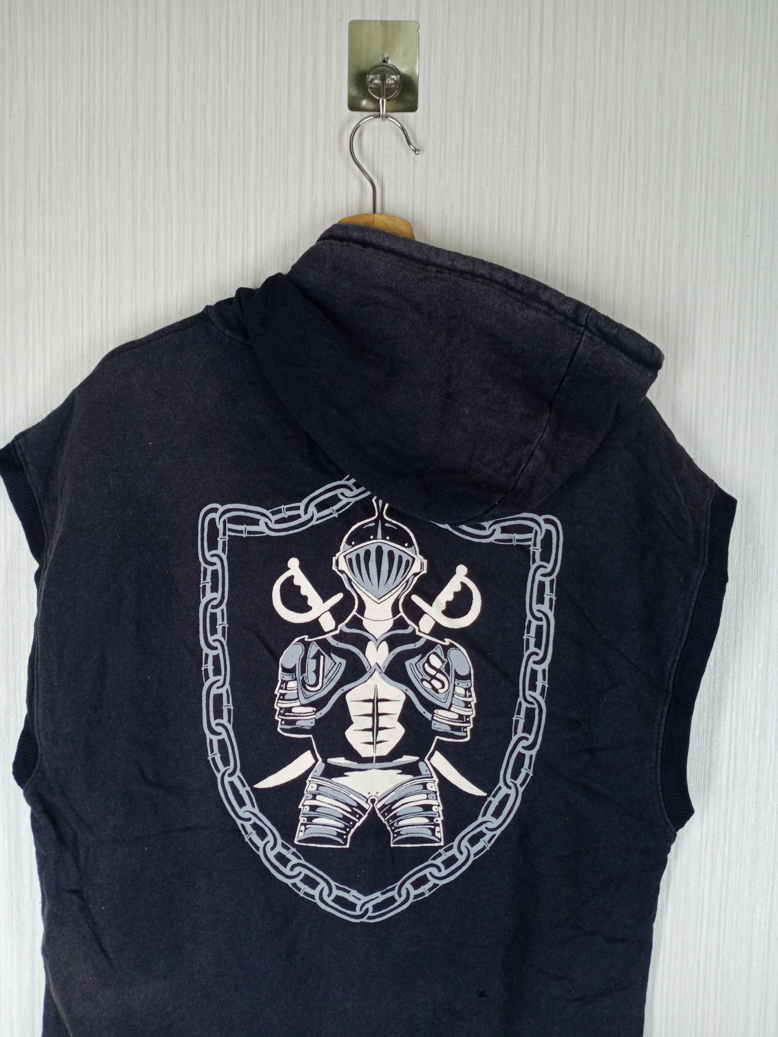 Jeremy Scott Jeremy Scott Sleeveless Hoodie Size US M / EU 48-50 / 2 - 3 Thumbnail